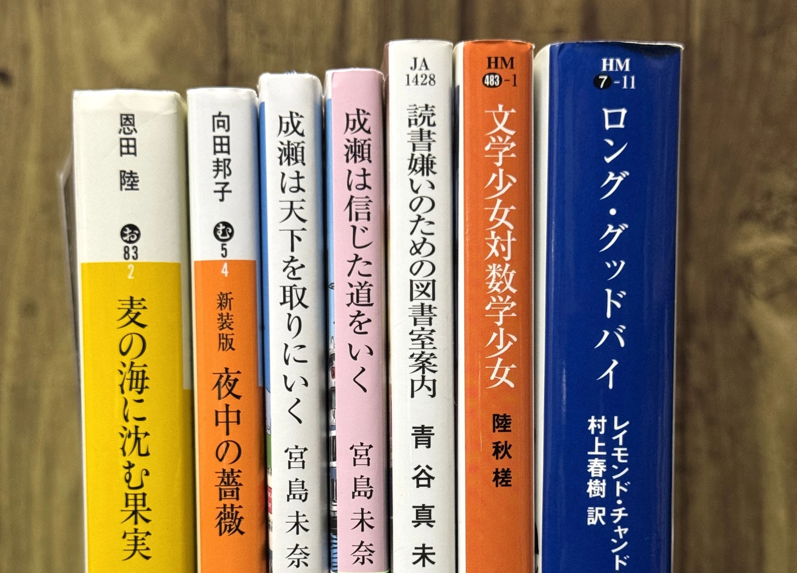 新潮文庫とかスピンとか成瀬とかの話｜Cherokee