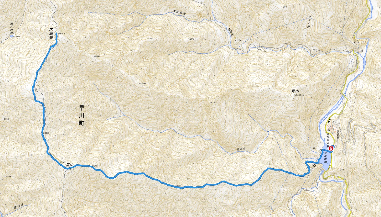 [Southern Alps] Sasayama/Shirakawachi-dake | 18.6km, a superb ridge ...