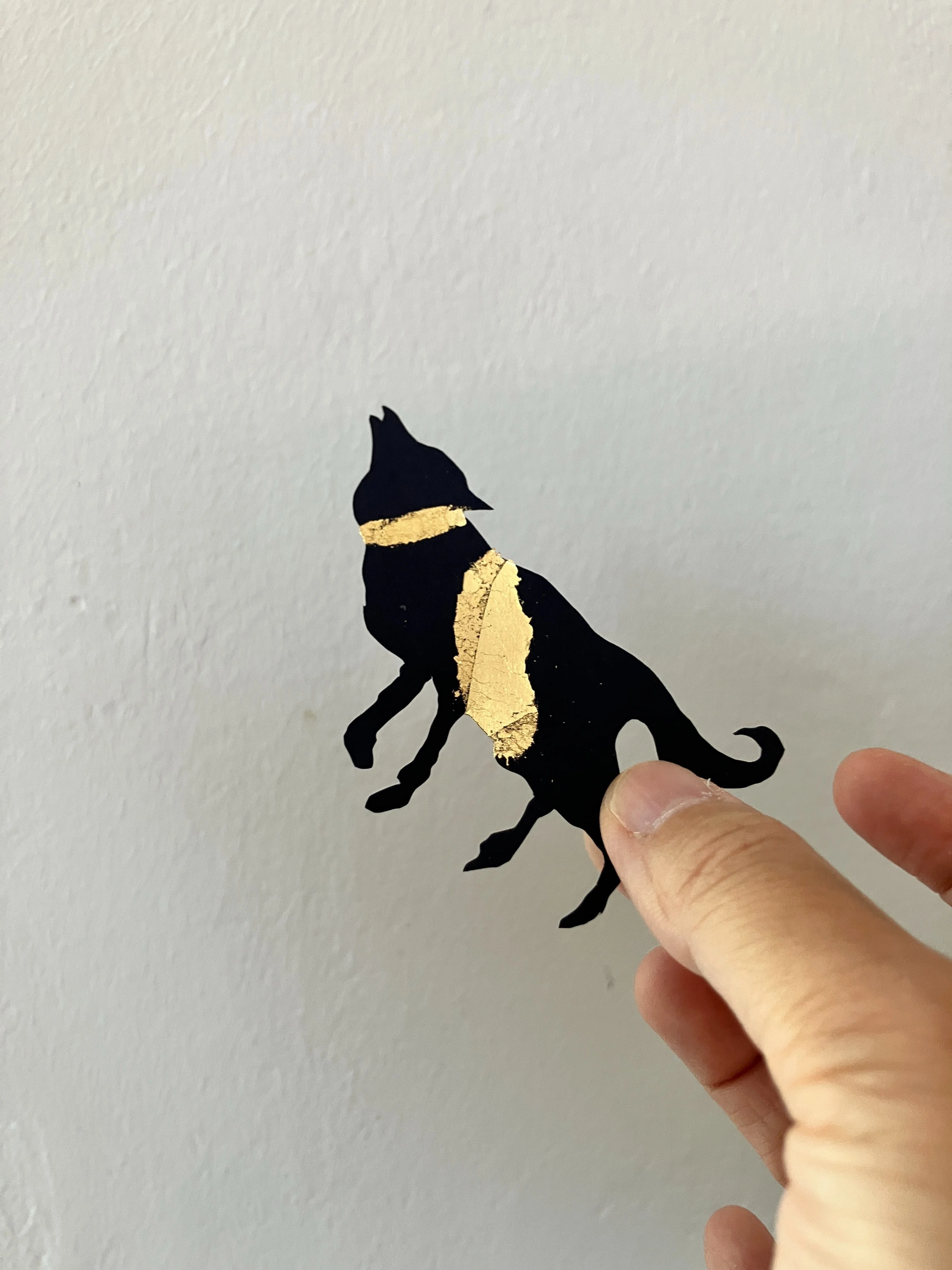 ⚓️金箔で切り絵をリッチにする【切り絵のコツ】 ｜影織