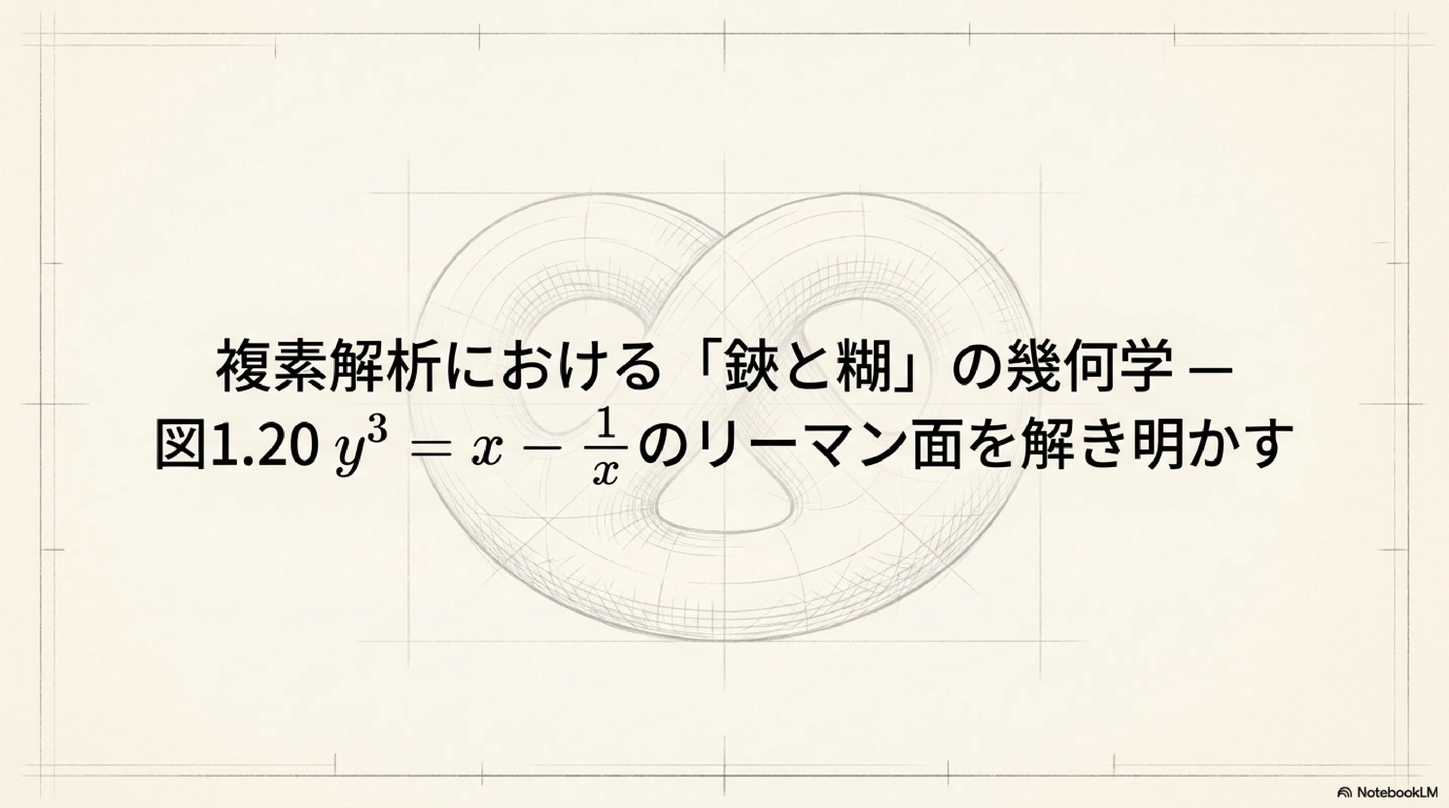 ハサミとノリで作るリーマン面（後半）｜ari1110