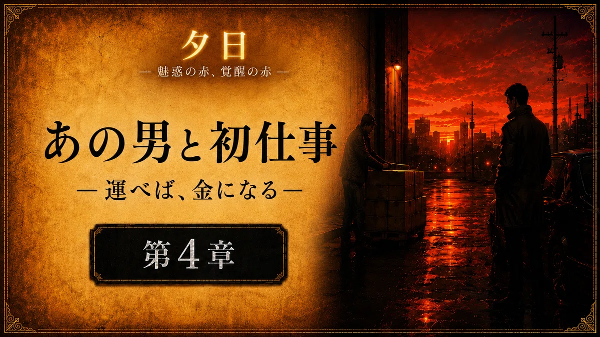 【 創作大賞2026 ホラー小説部門 】応募作品「夕日」【第4章】バナー