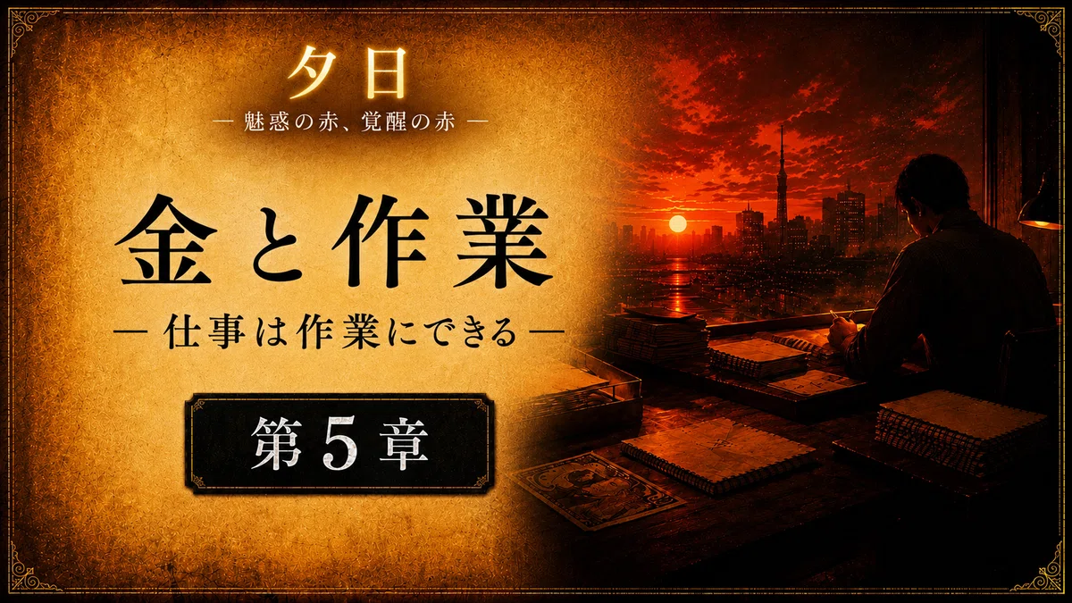 【 創作大賞2026 ホラー小説部門 】応募作品「夕日」【第5章】バナー