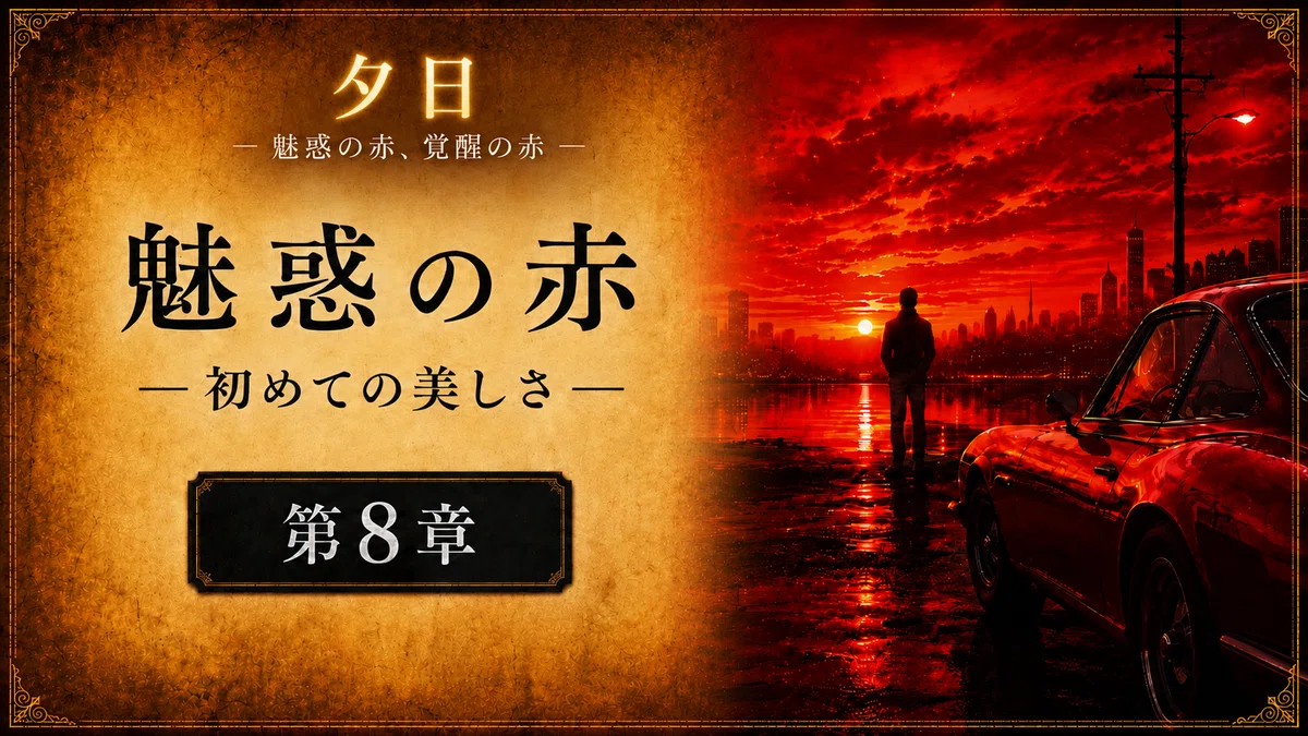 【 創作大賞2026 ホラー小説部門 】応募作品「夕日」【第8章】バナー
