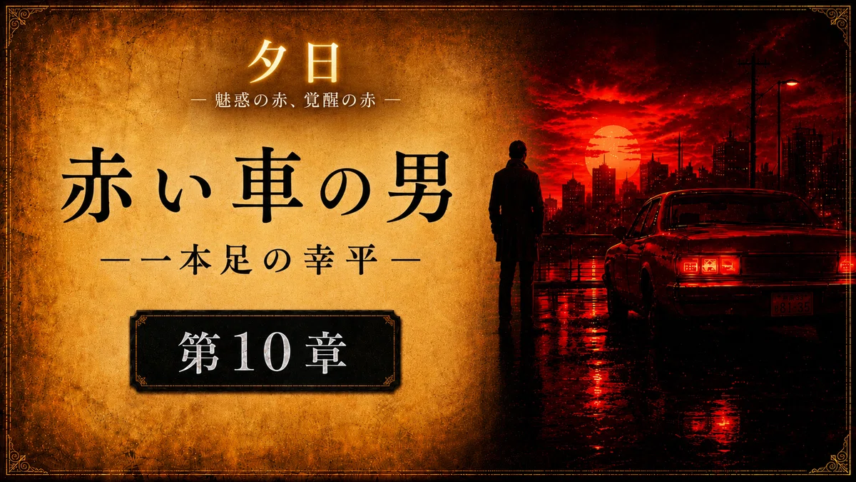 【 創作大賞2026 ホラー小説部門 】応募作品「夕日」【第10章】バナー