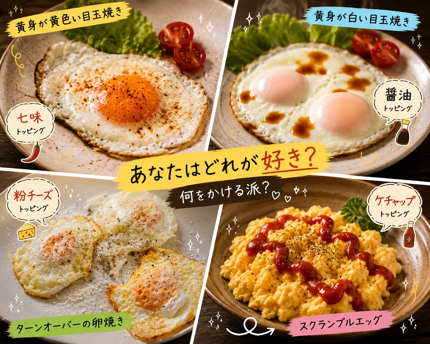 ターンオーバーでお願いします。」屋久島のホテルで知った目玉焼きの