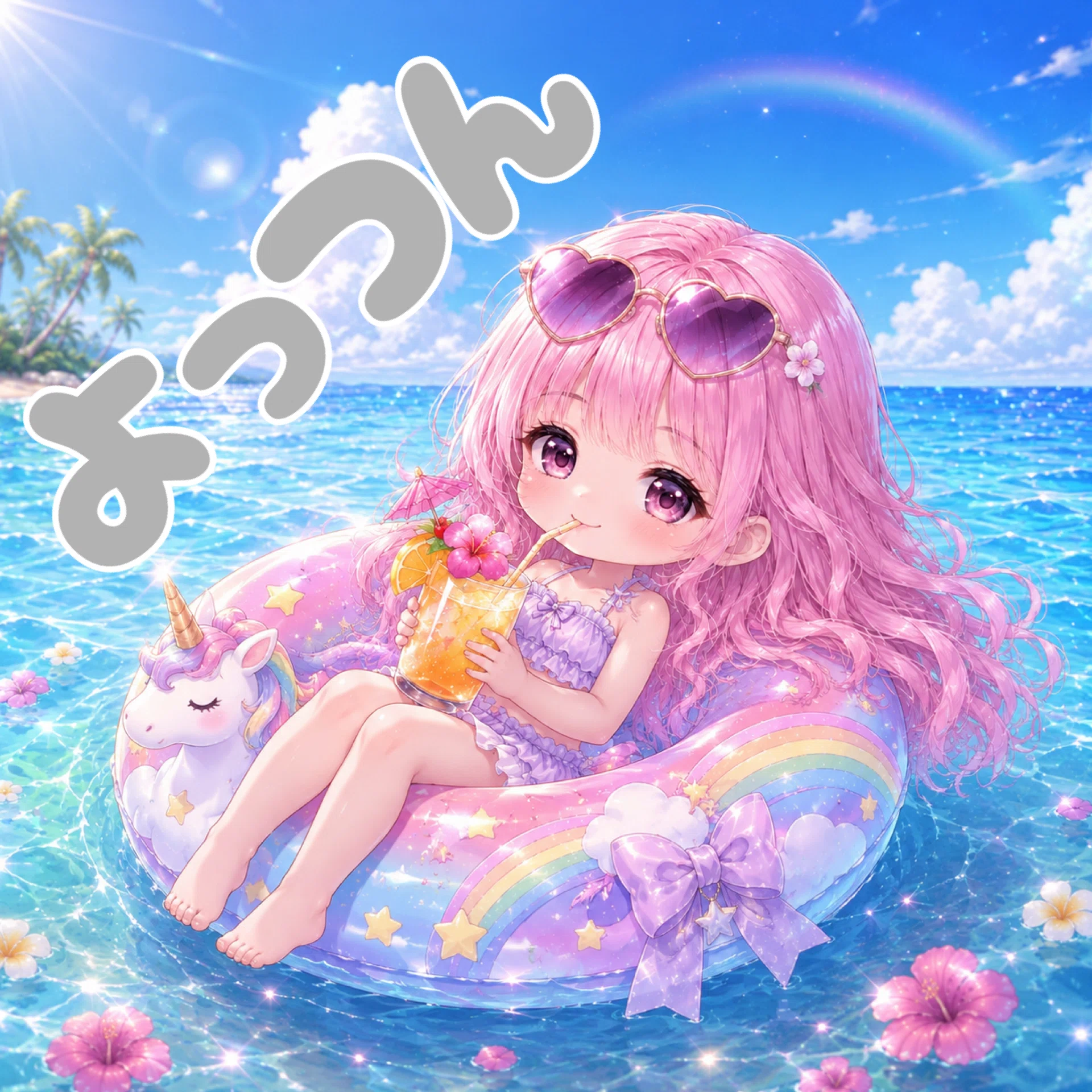 2026年7月枠内アイコン♡｜はなちゃん♡🦄🍭