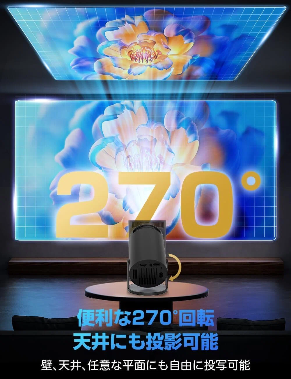 FALIYORS プロジェクター 20000LM 1080P ガチレビュー】FALIYORS プロジェクター 家庭用 小型 2026進化モデル