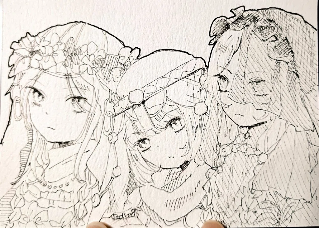 水彩画をやった3日目｜ろくさい（海月十三番）