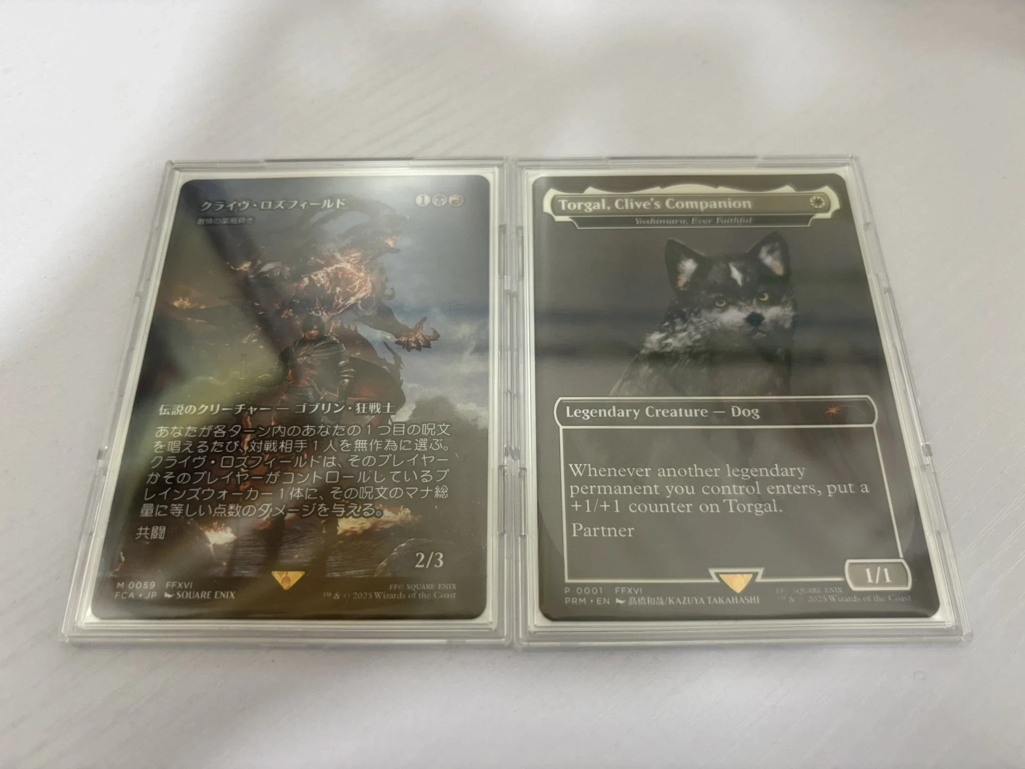 はじめよう統率者④: クライヴ・ロズフィールド&Torgal, Clive's