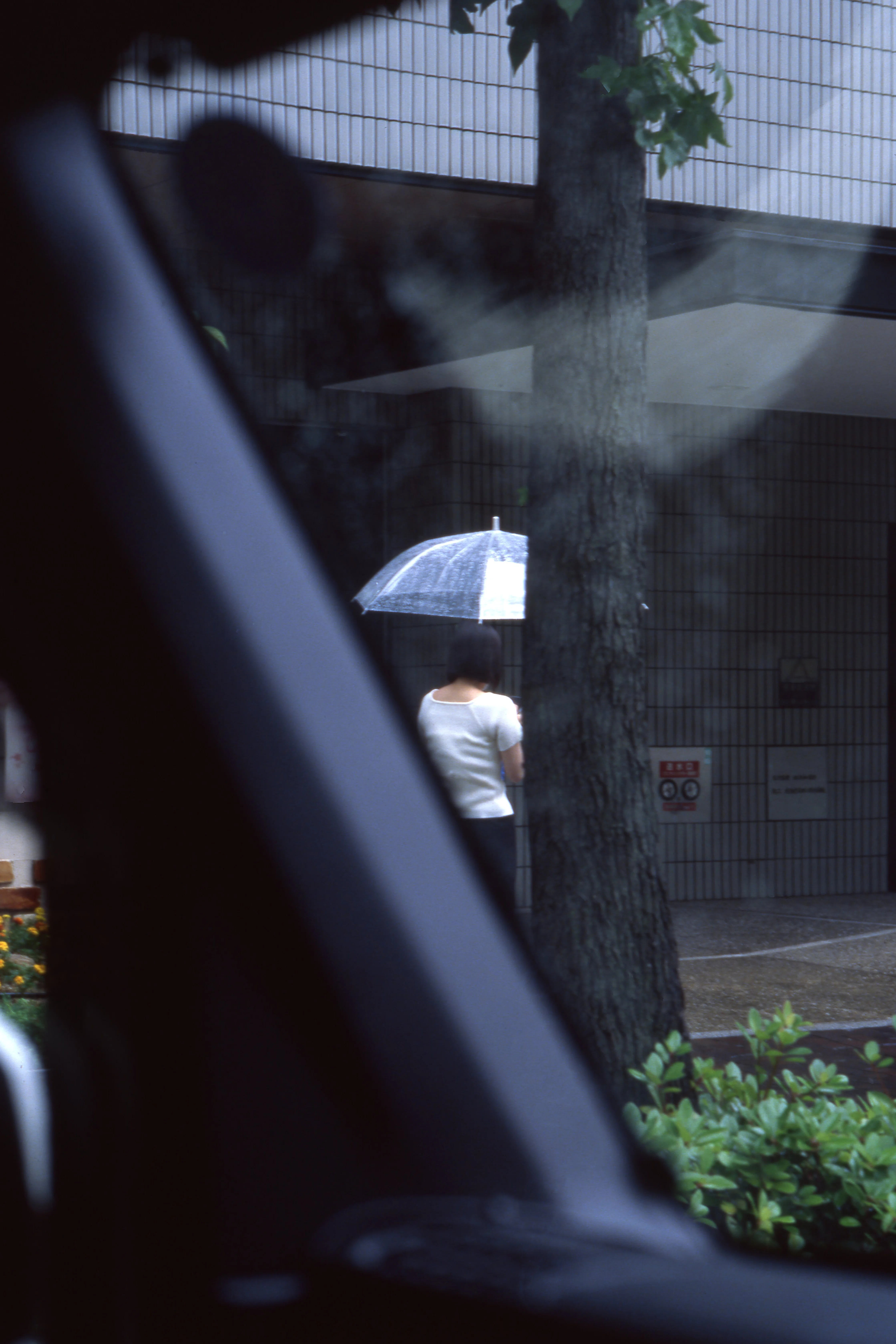 ちょび作品】雨の街｜#外は雨シリーズ｜F4サイズ ｜風景画