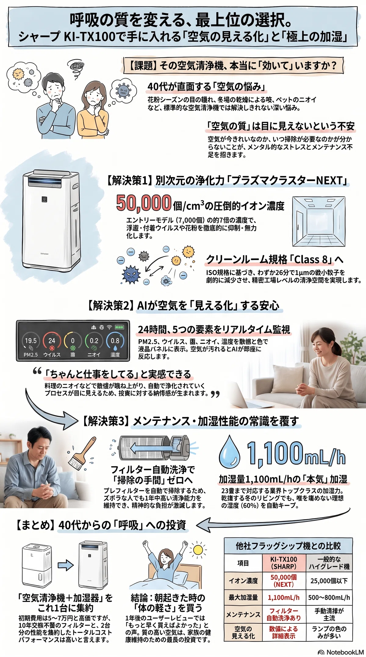 空気が「見える」空気清浄機を買ったら、花粉シーズンの朝が変わった話