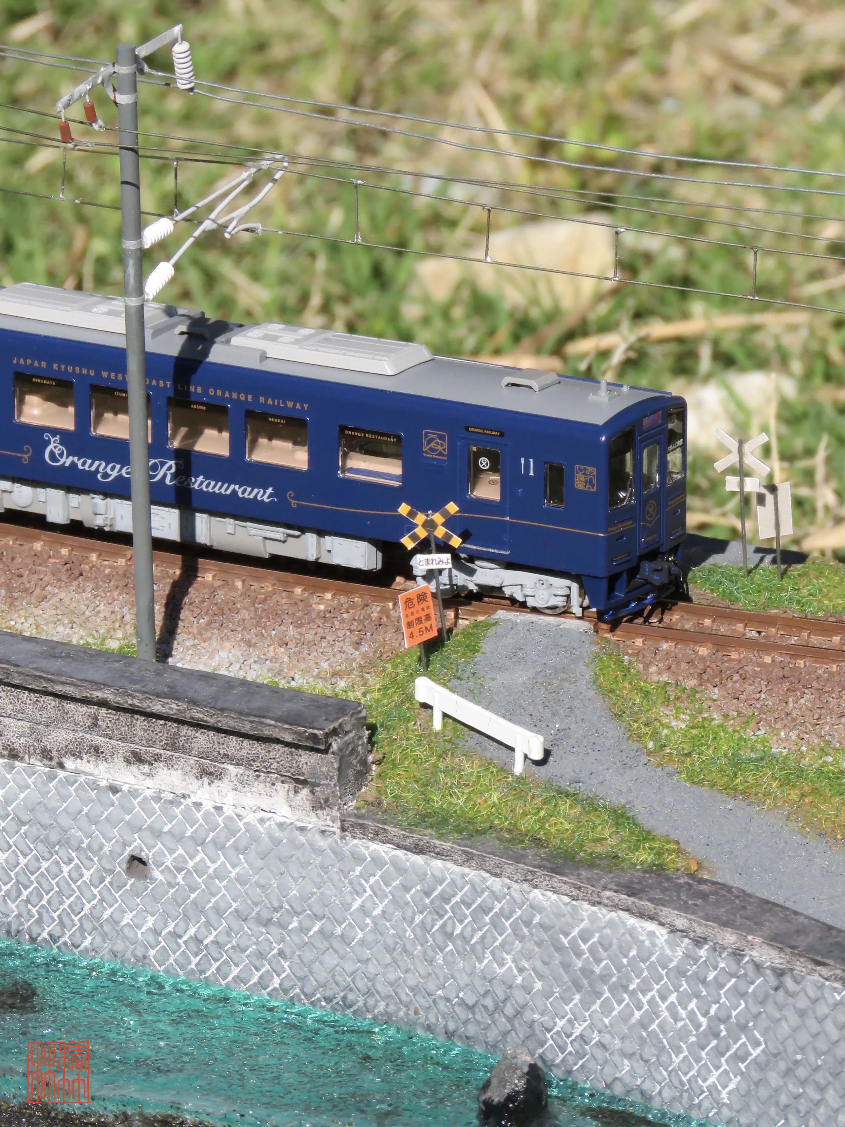 ジオラマ紹介 〜肥薩おれんじ鉄道ジオラマ②〜｜ちんちくりん
