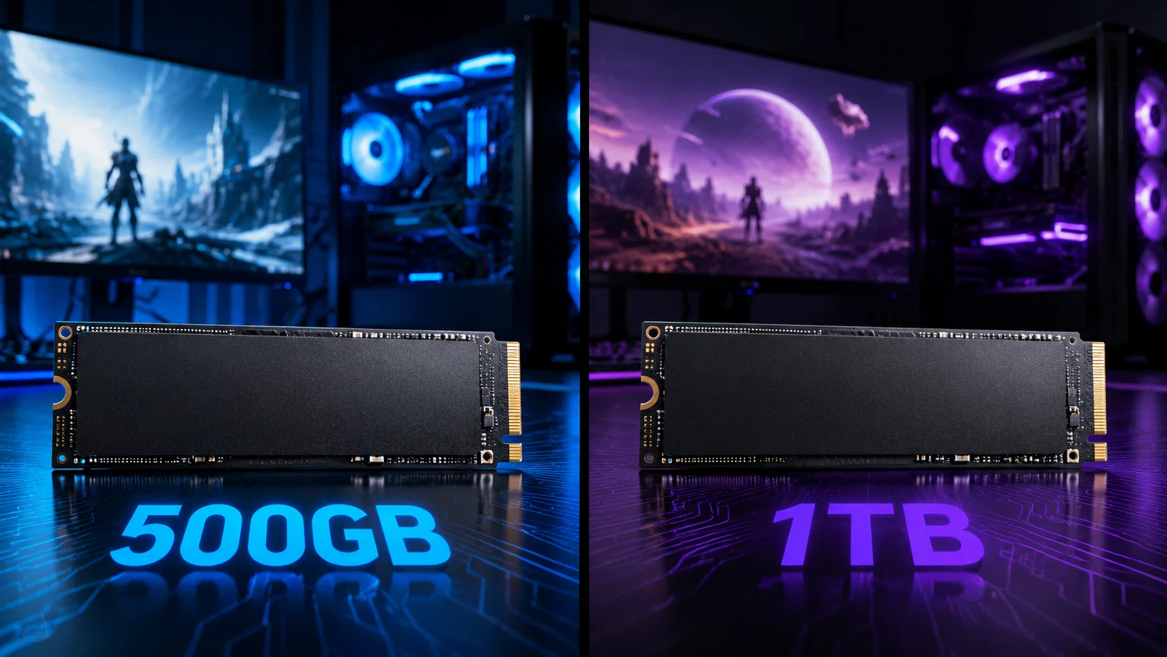 ゲーミングPCのSSDは500GBと1TBどっち？後悔しない容量選びを本音で