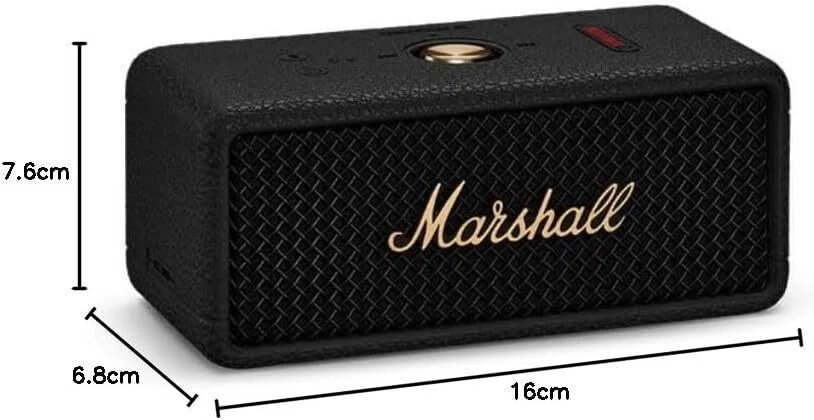 最強レビュー】Marshall ワイヤレスポータブル防水スピーカー Emberton