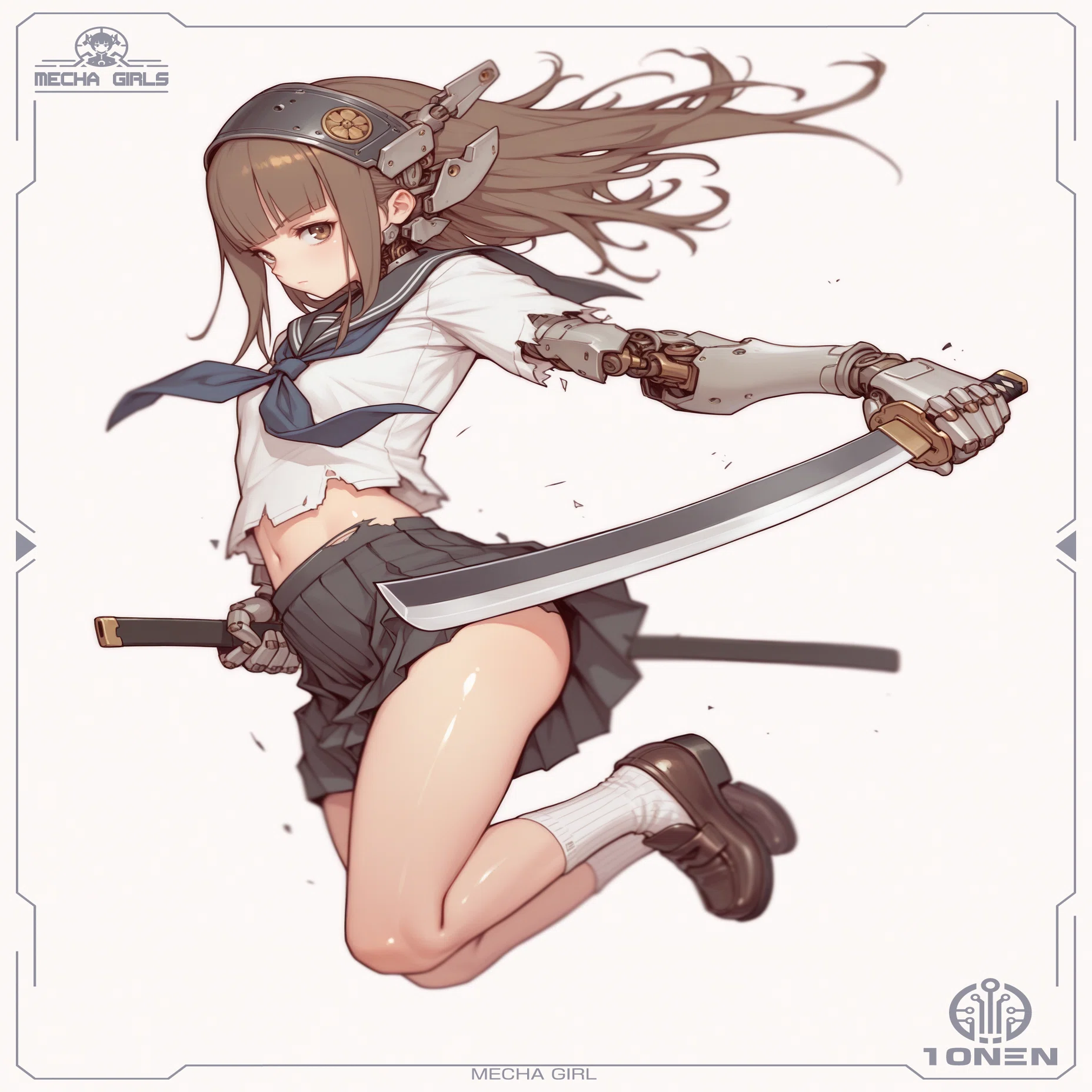 オリジナル手描きイラスト　異端者 Xの画像の説明にもXルールは適用される｜てんねん｜AIイラストクリエイター