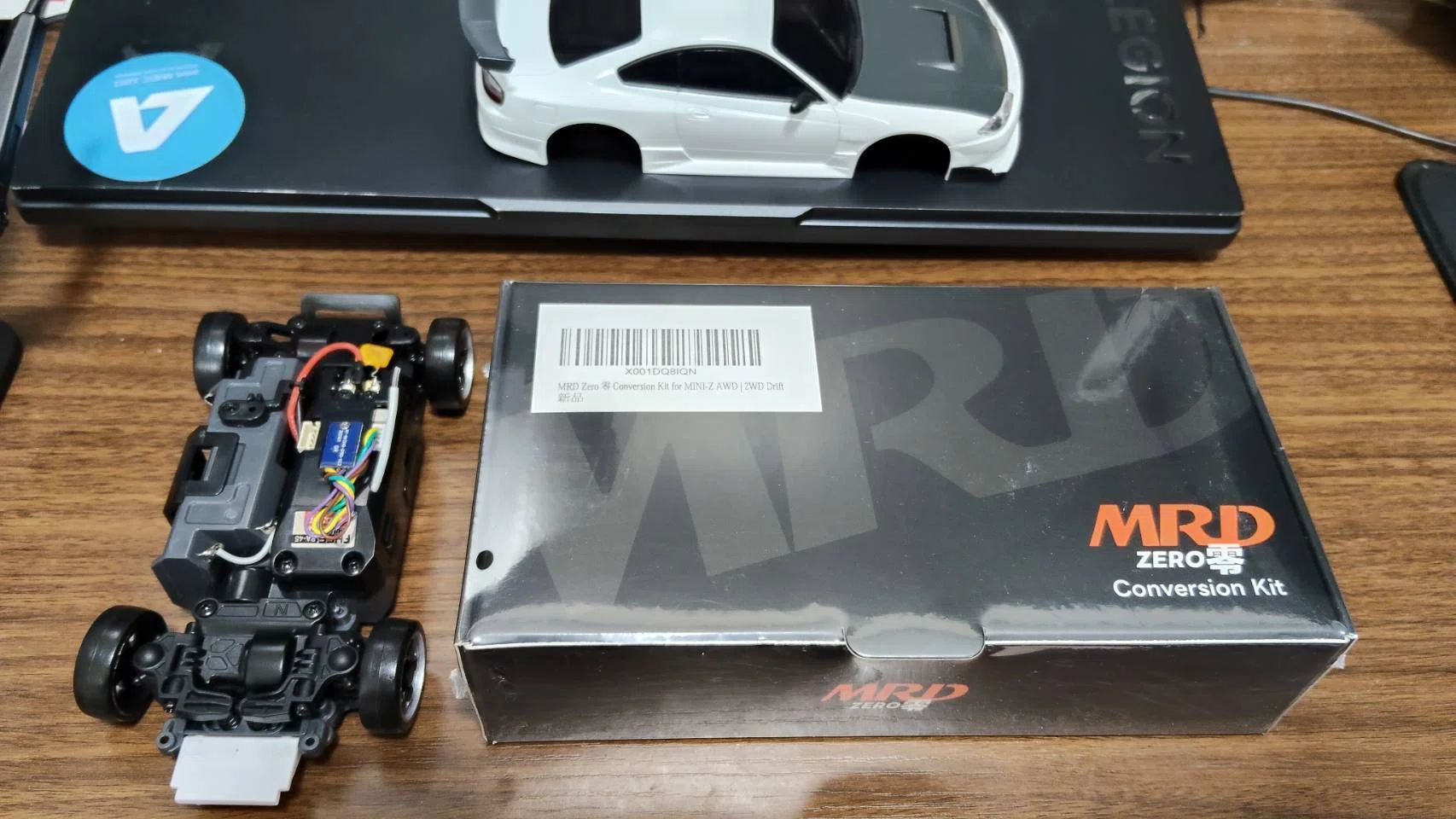 MRD ZERO零　② コンバージョン済み　二駆ドリ　ラジコン MRD】二駆のミニッツドリフトラジコン、始めました。｜岡田衛