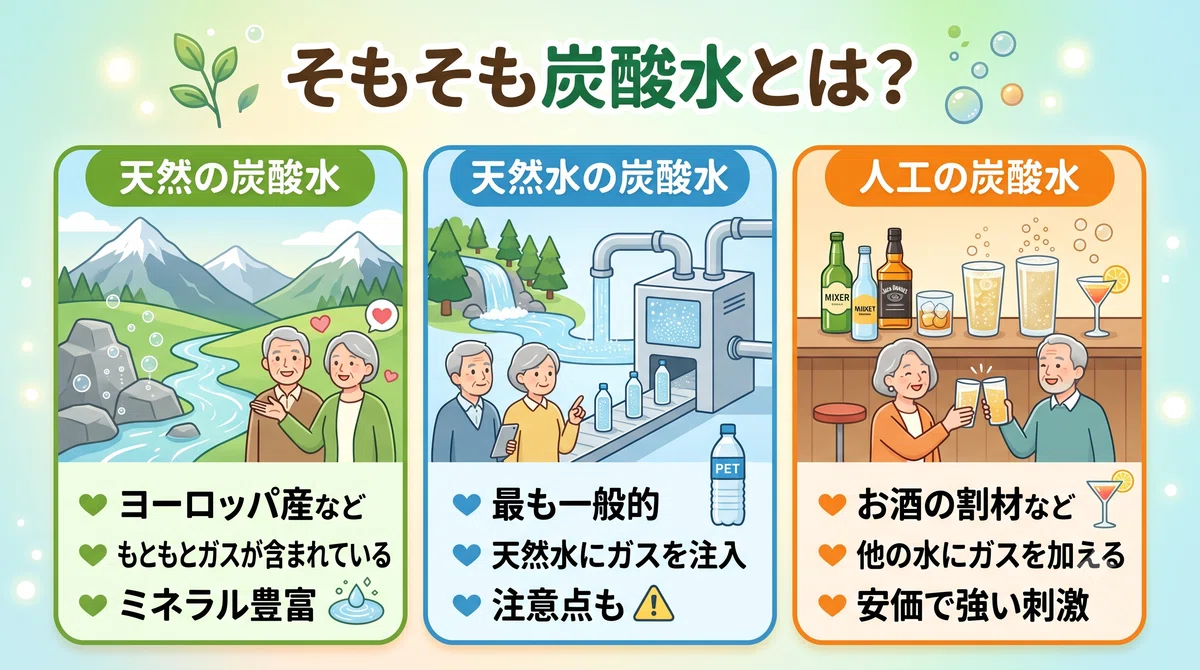 そもそも炭酸水とは？