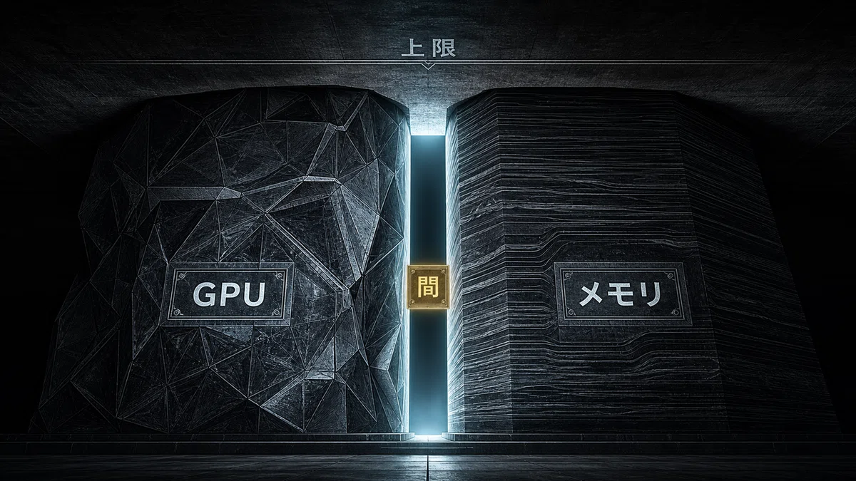 GPUもメモリ/ストレージ容量も上限に達した。価値は、その『間』を速くする層へ移る