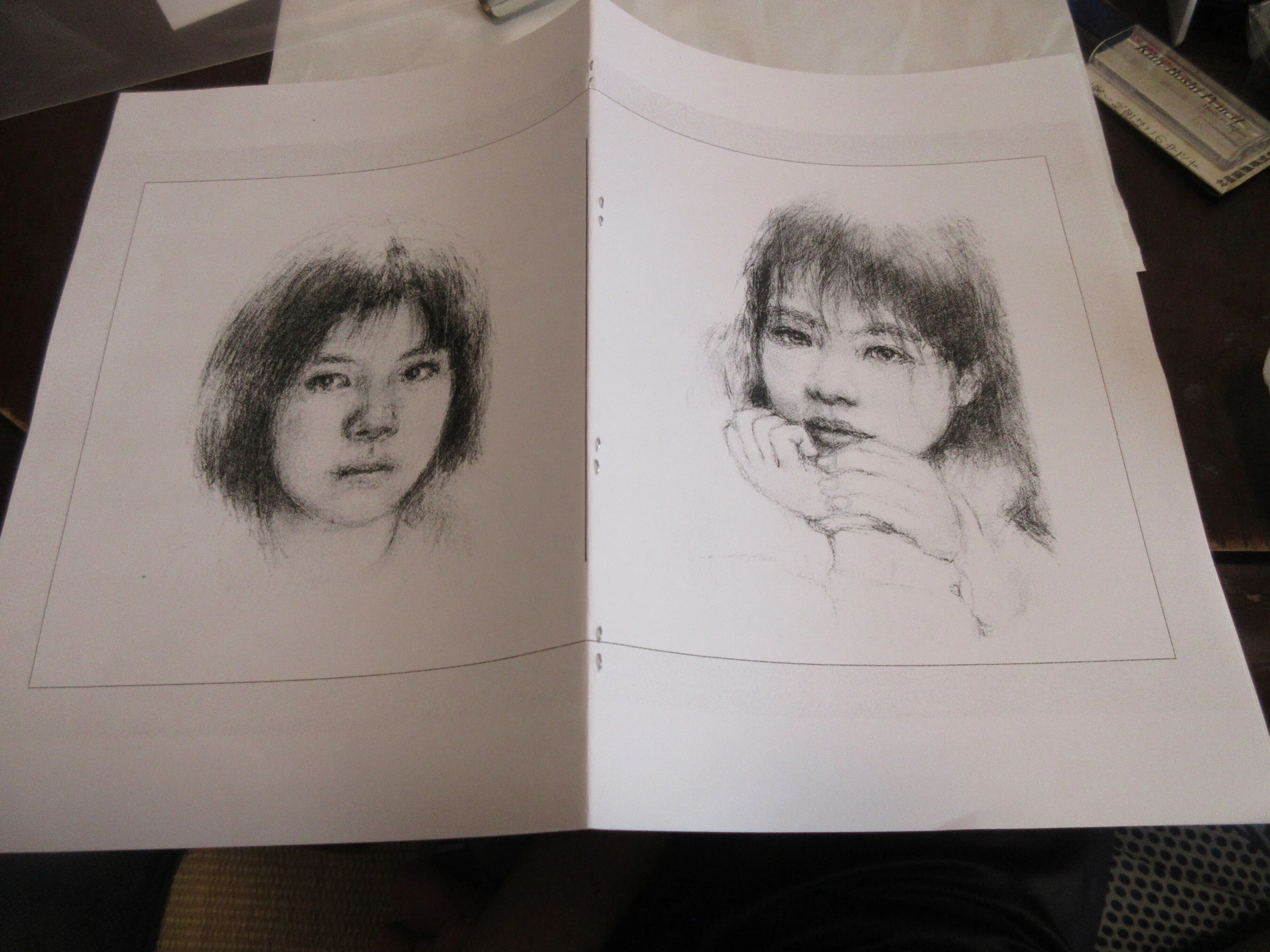 鉛筆画集】はじめてのZine作り｜Atelier Non