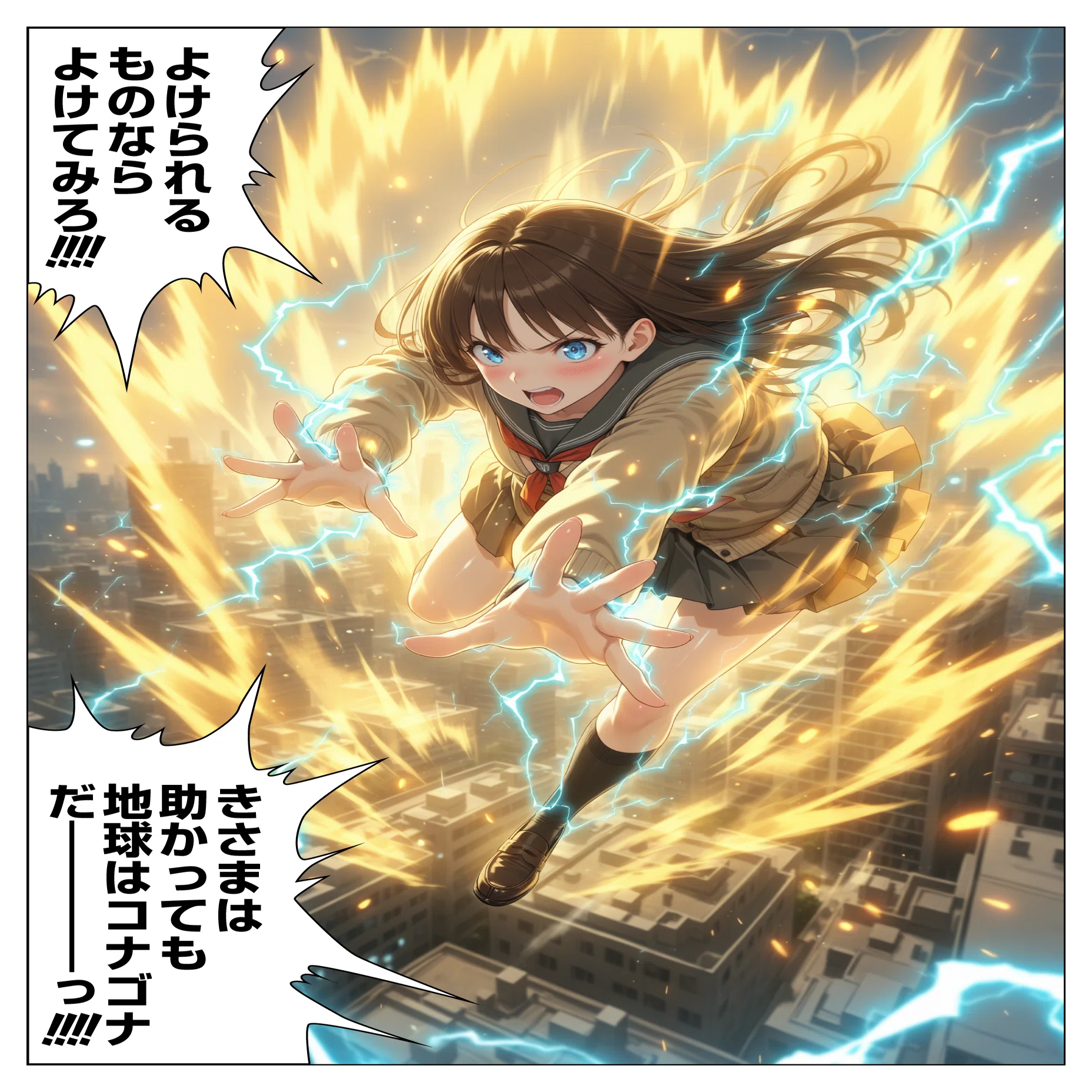 AIイラストポスター(受付用) Xの画像の説明にもXルールは適用される｜てんねん｜AIイラストクリエイター
