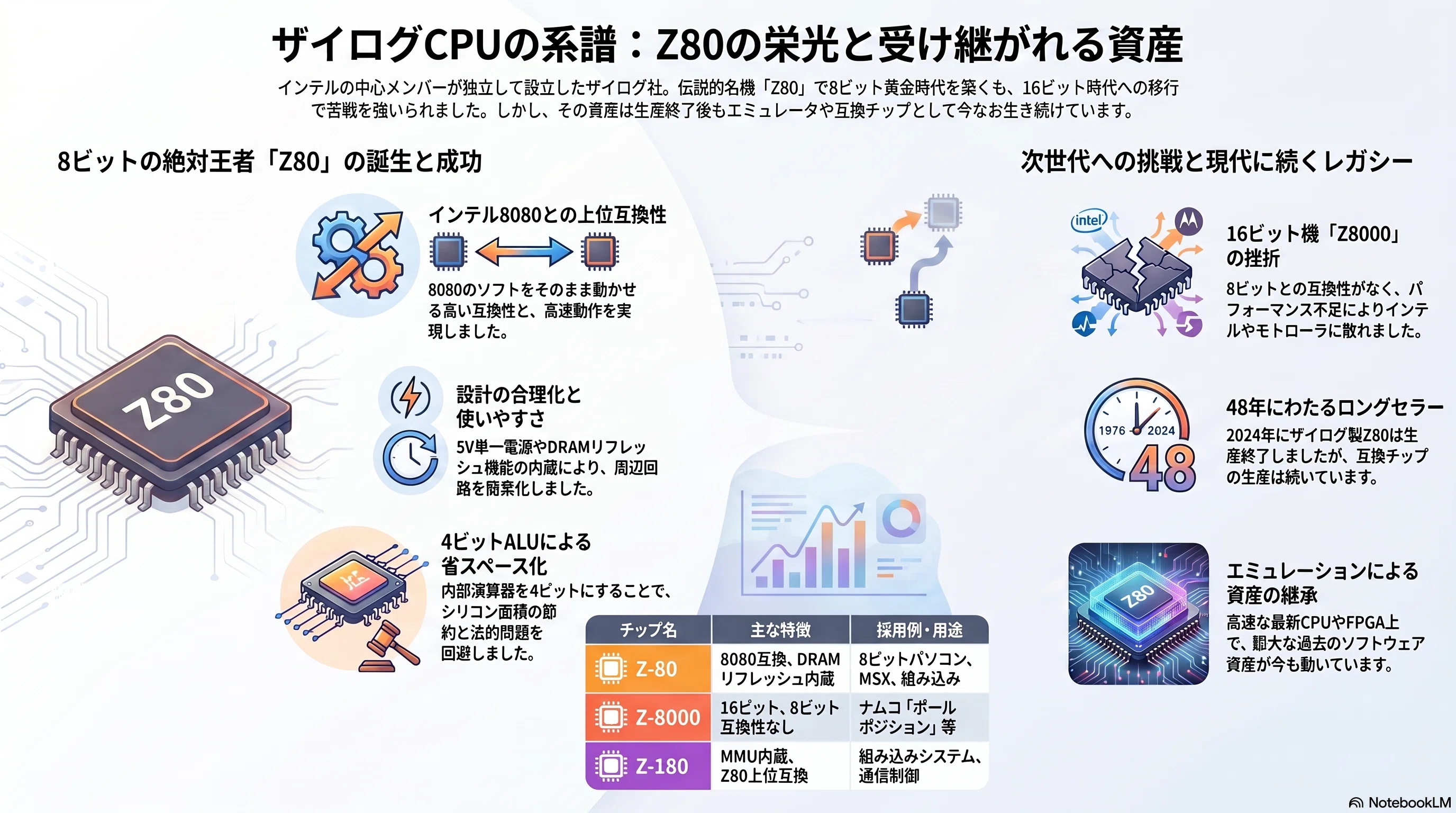 チップミュージアム(3) - Z-80とZ-8000 ザイログのチップたち｜kzn