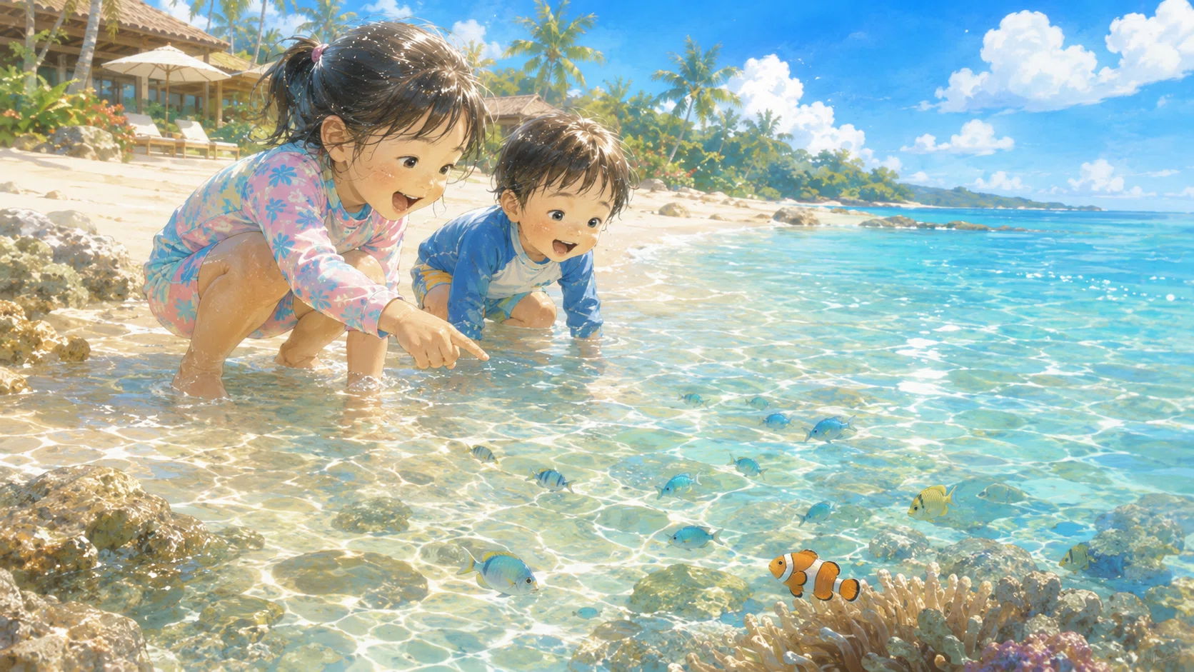 5歳が「夢みたいだった」と言った、石垣島の海。｜子連れ