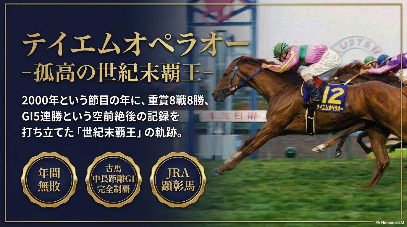 【単勝馬券】世紀末覇王　テイエムオペラオー　阪神大賞典　宝塚… テイエムオペラオー -孤高の世紀末覇王-｜ハサミおじさん