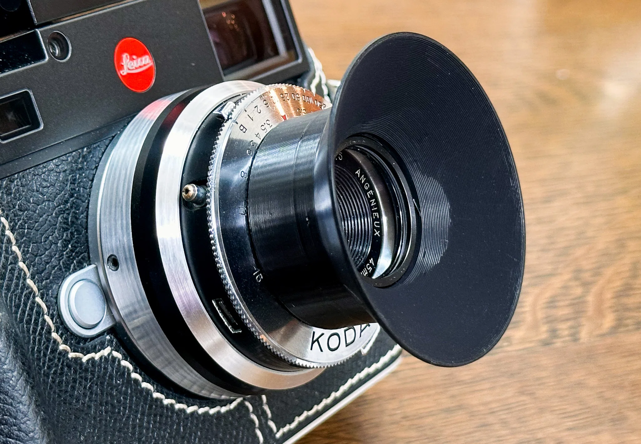 Kodak Retinette f のレンズで古いフランス光学を堪能する