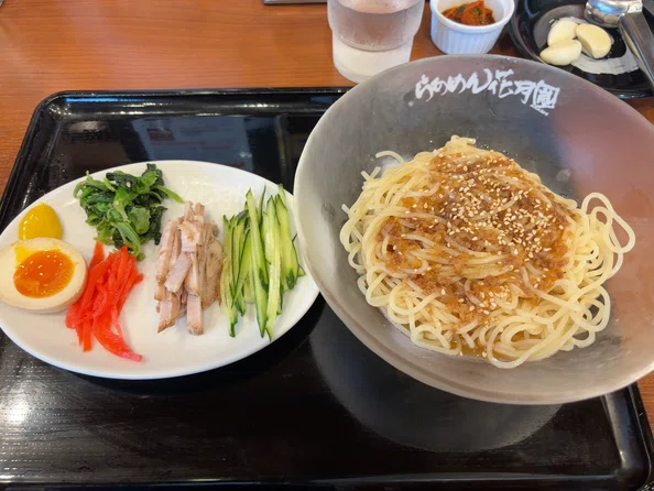 らあめん花月嵐『冷やし中華そば嵐』食べたよ