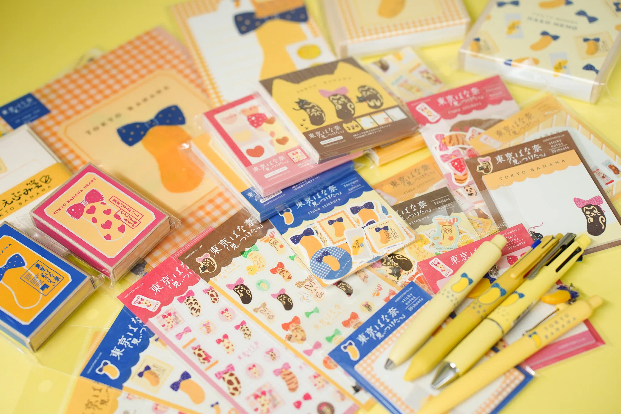 文房具まとめ売り　バラ売り不可　値下げ可能◯ 自社製品のコラボ文具、可愛すぎて文具沼に落ちかけている。｜東京ばな