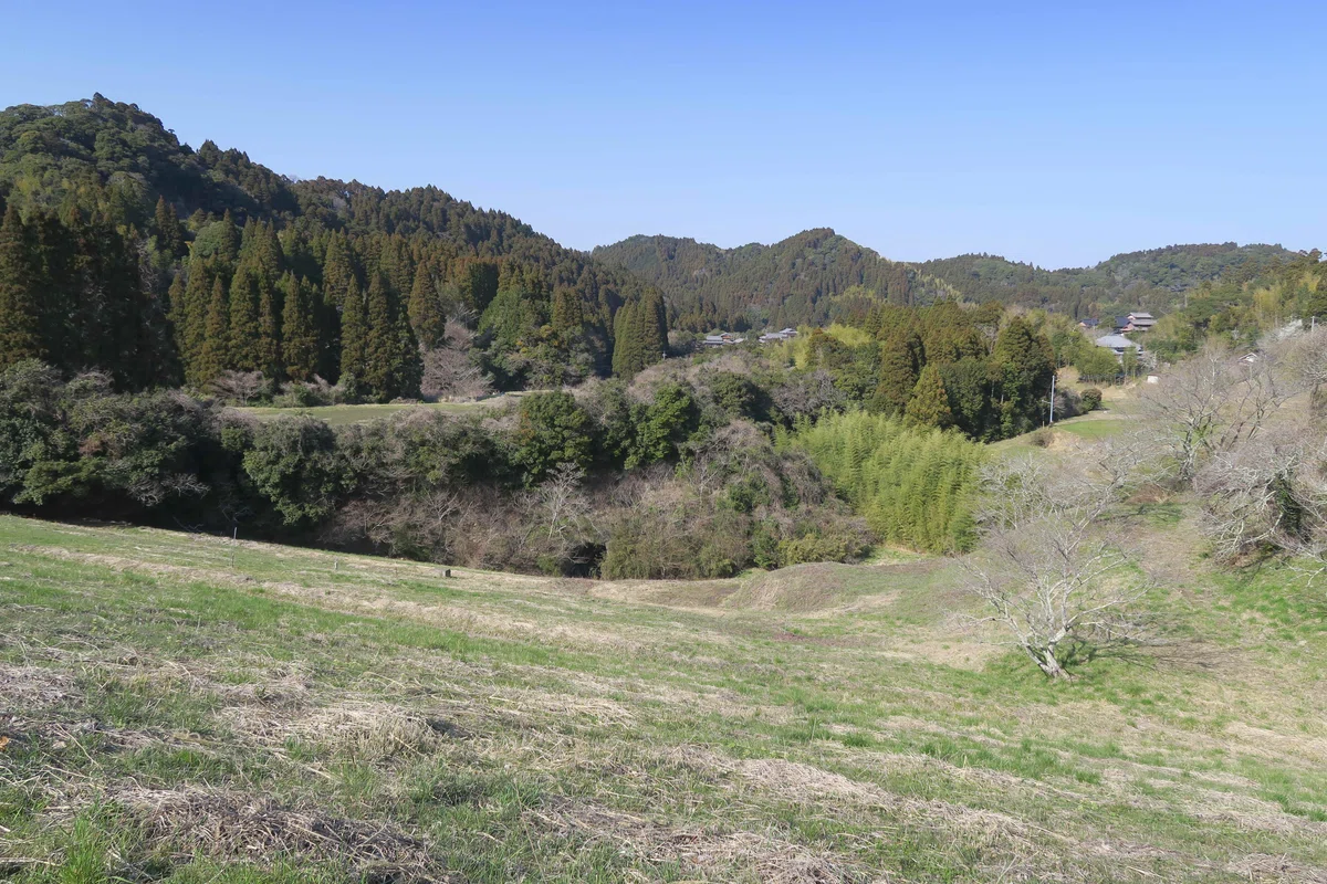 千葉県 荒木根ダム 下流側