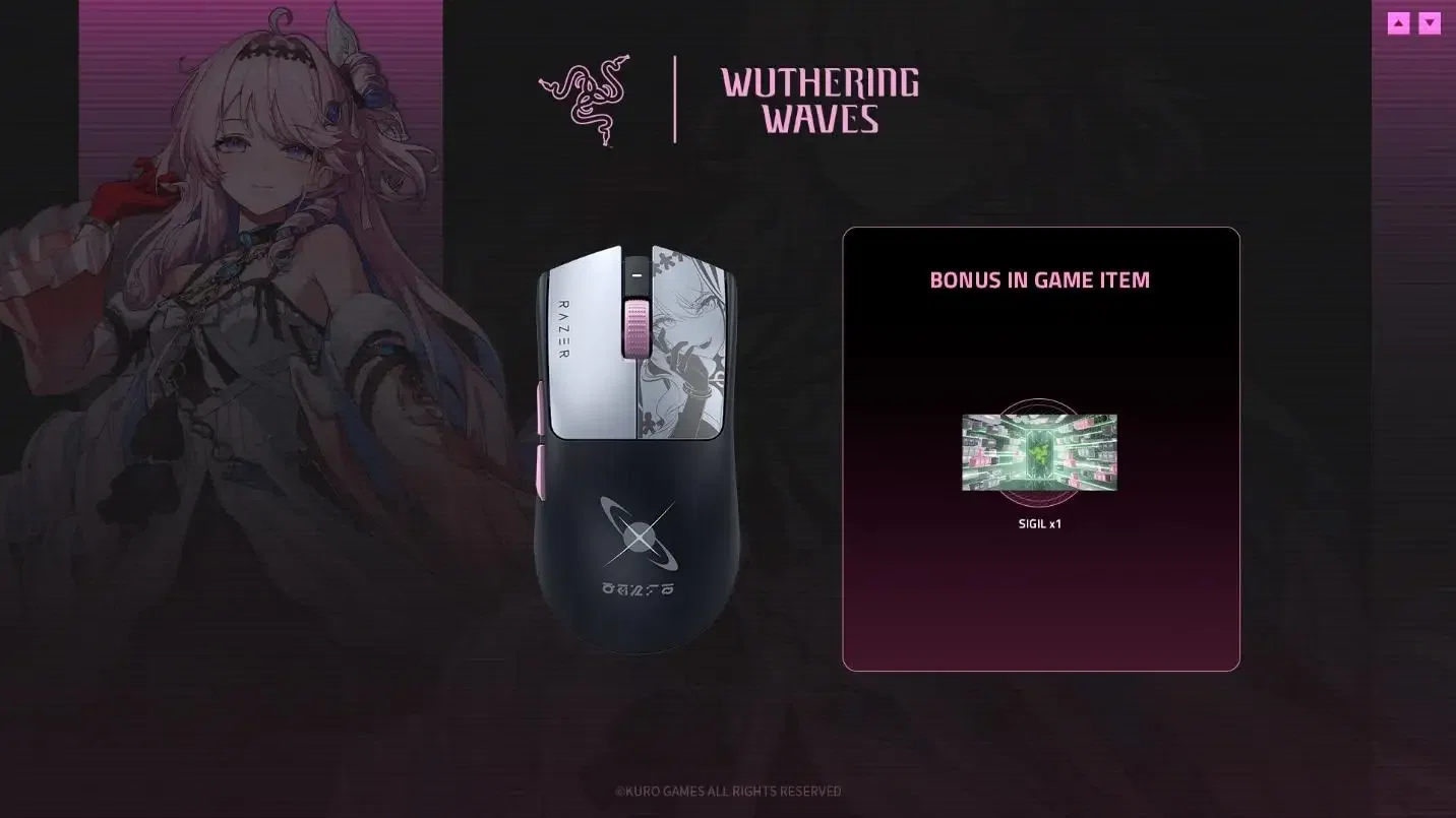 RazerとKuro Gamesが協業、『鳴潮』初の公式ゲーミングデバイス
