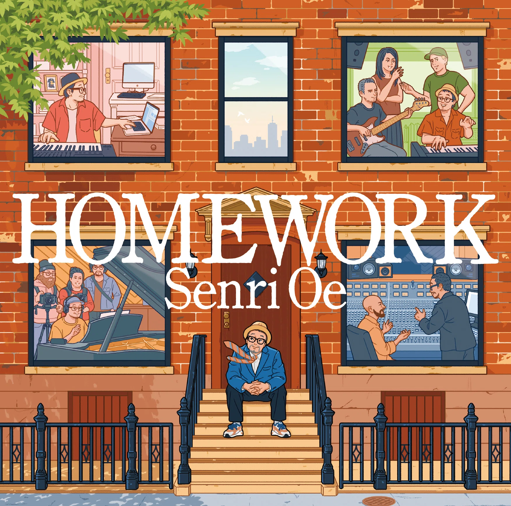 大江千里『HOMEWORK』〜CDジャケットメイキング〜｜水川雅也