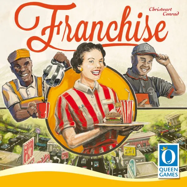 ボードゲーム ★ フランチャイズ / Franchise 26-020: 1960年代アメリカの熱気と混沌を感じるボードゲーム