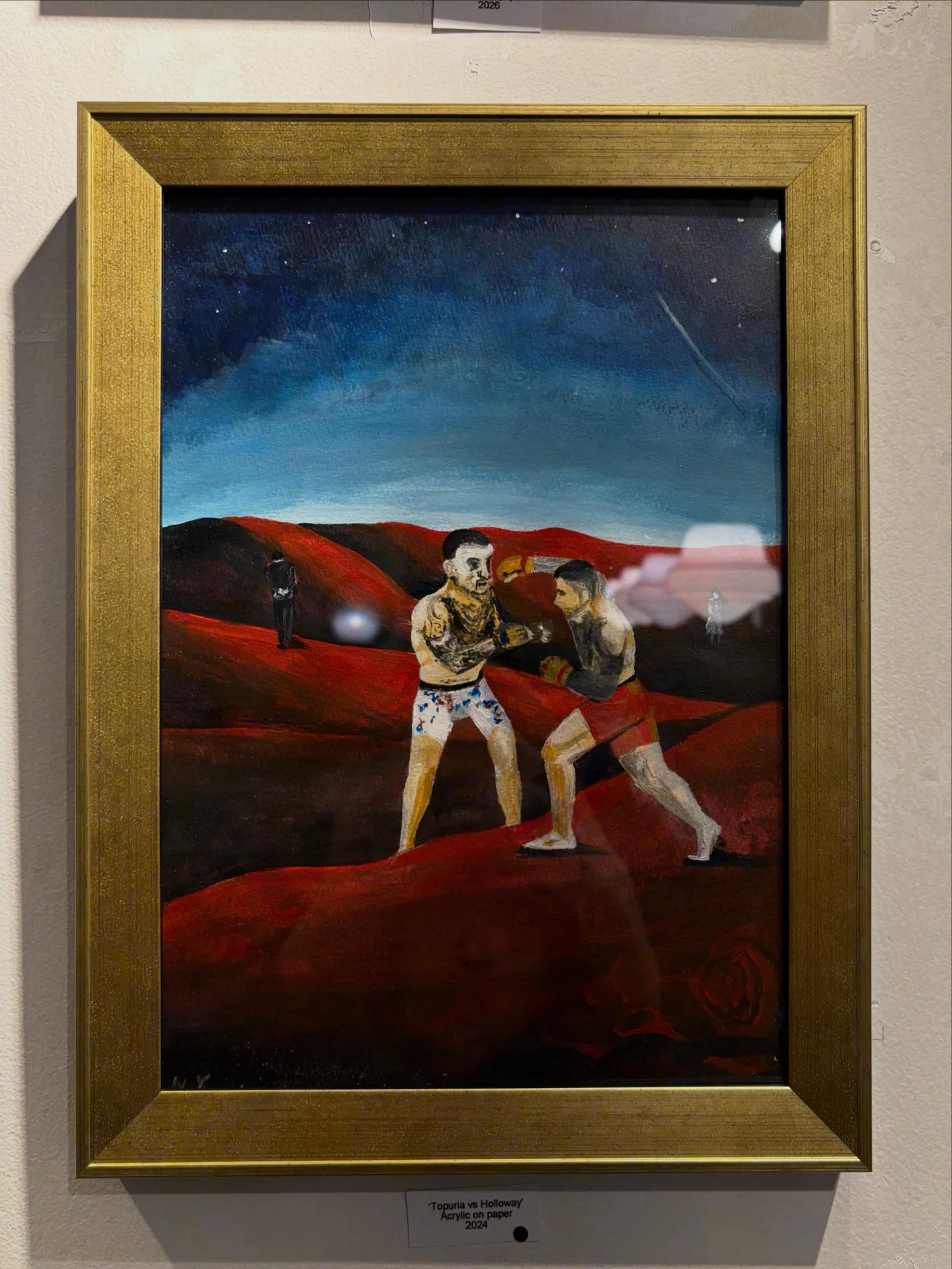 人物画　絵画　 「The Way To Dream」 ヤマト・ライフ｜HORSIN' AROUND展示作品｜大和那南 NANA YAMATO
