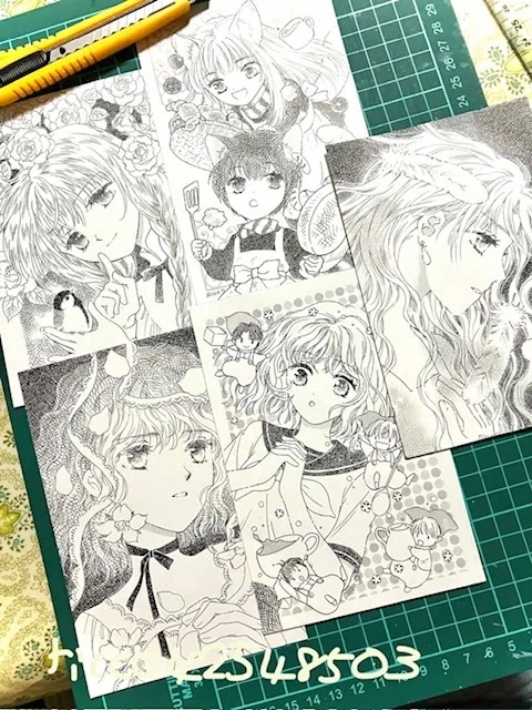 モノクロアナログ原画部」｜こりこ