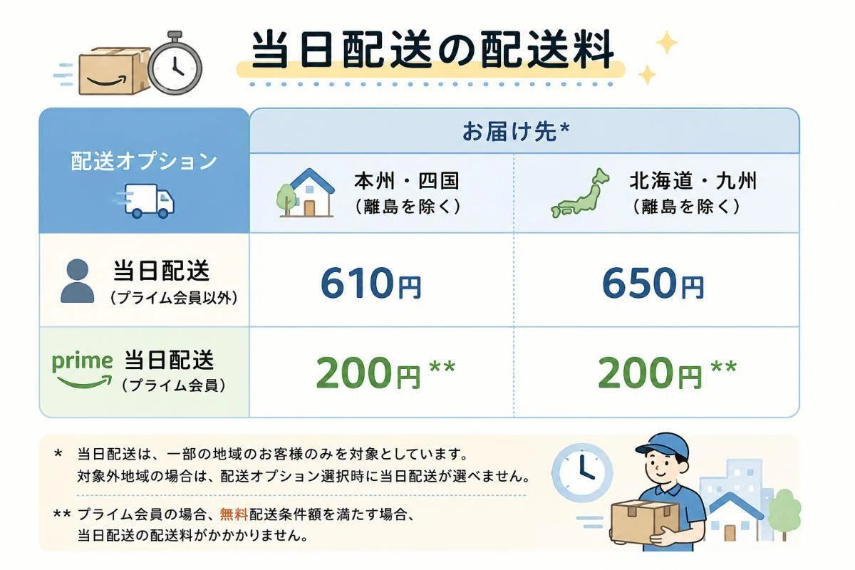 2026年最新版】Amazonの送料はいくら？送料無料にする方法やプライム