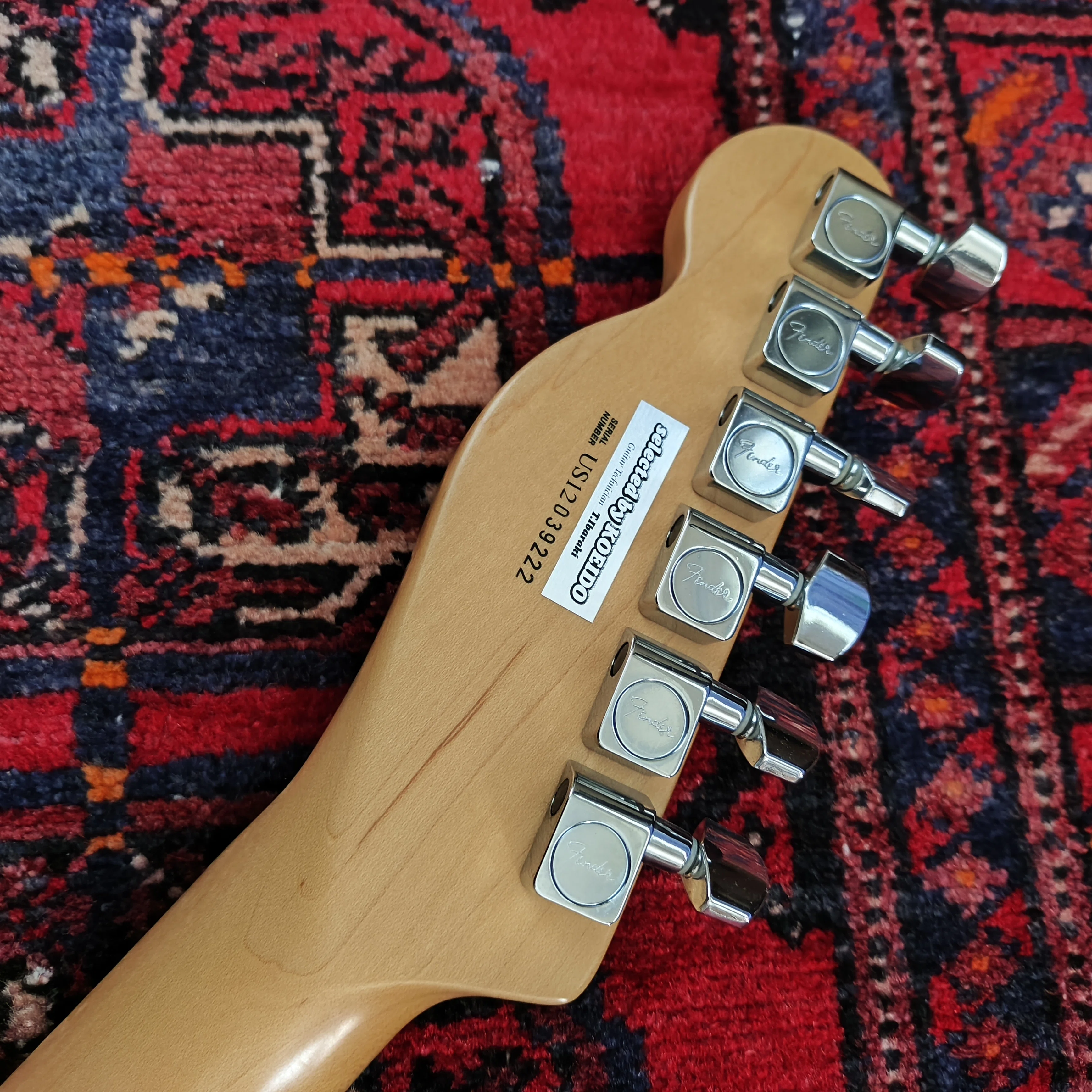使用ギターvol.6 2011年製 Fender USA 60th Anniversary Tele-Bration