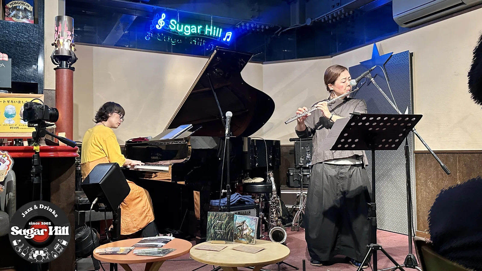 【松下 順子】 7/3(金)ピアノ松下美千代 サックス・フルート平山順子｜jazz&drinks