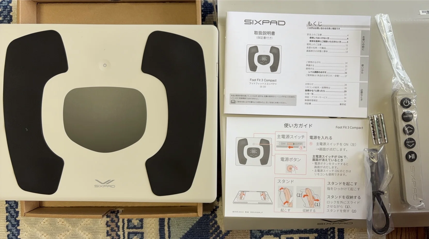 義母の誕プレ】シックスパッド フットフィット/SIXPAD Foot Fit｜北摂