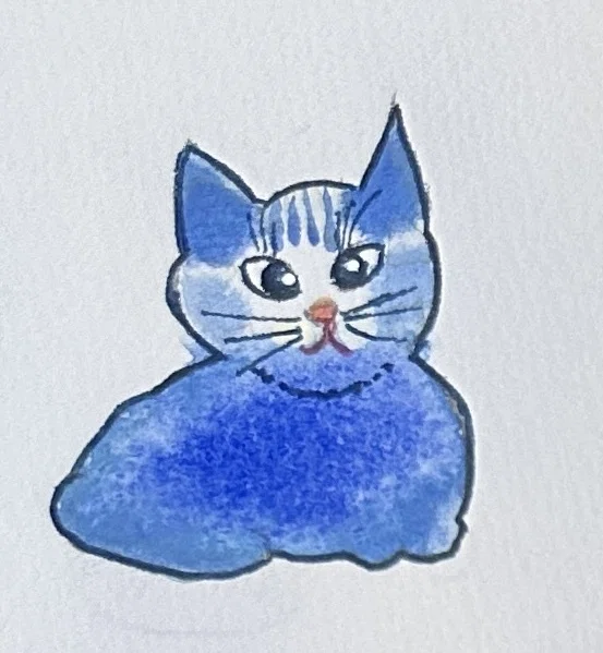 4週間で描いた絵 260607-260704 猫編 ｜Andrea＠ポジティブマインド