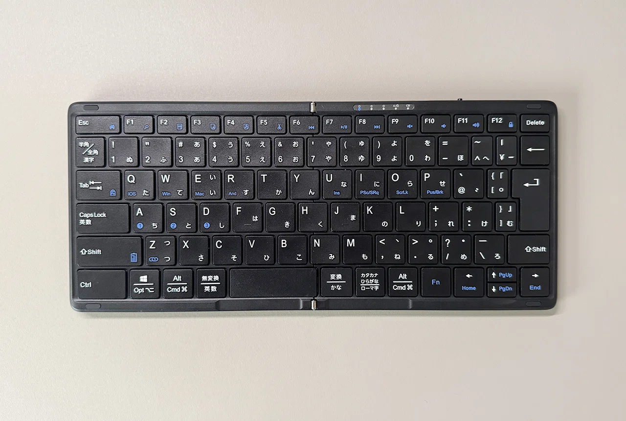 5種比較｜iPad mini向けおすすめJIS折りたたみキーボード2選｜ZR
