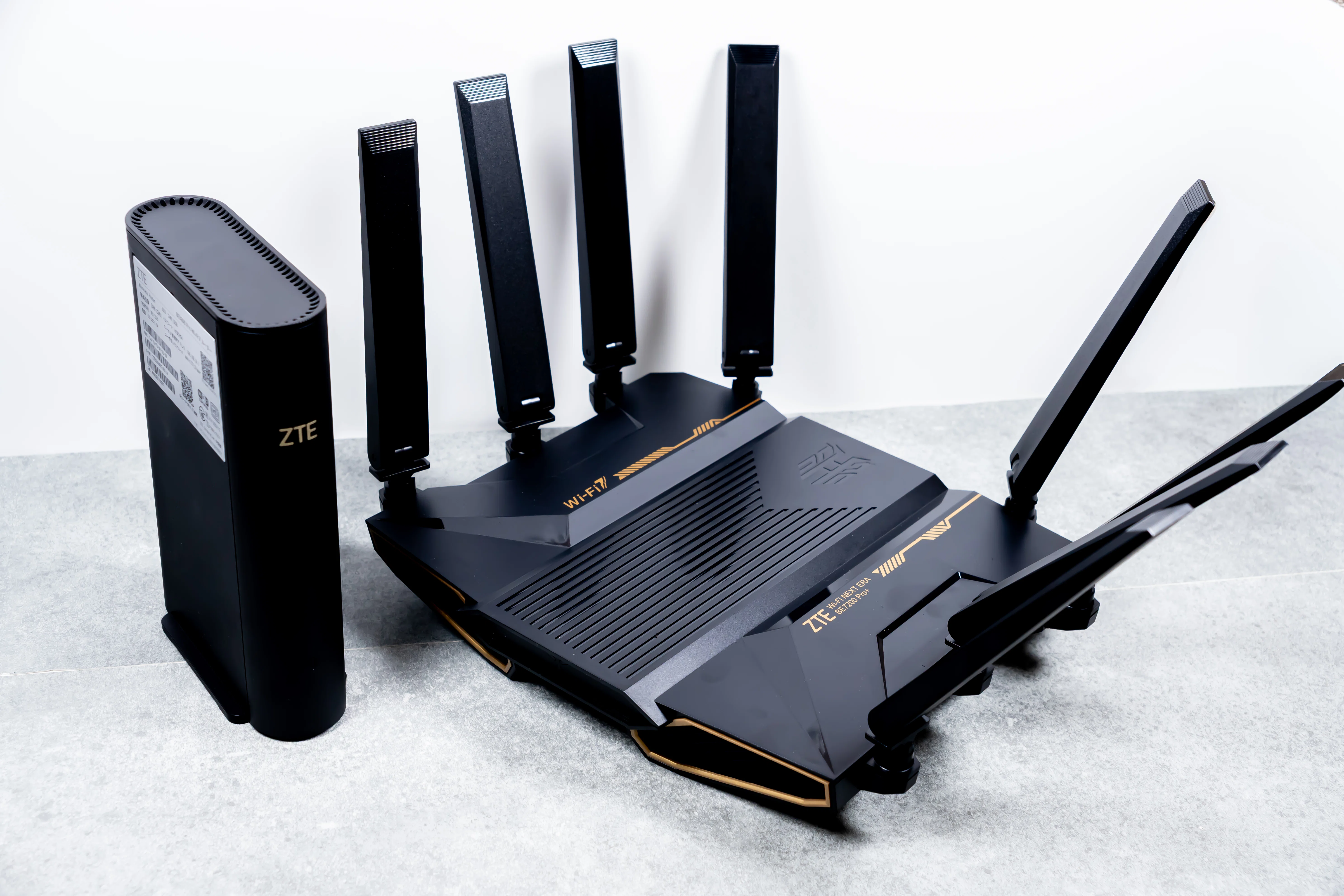 Wi-Fi7対応高性能ルーター「ZTE Inazuma BE7200Pro+ & Sora BE3600 Pro