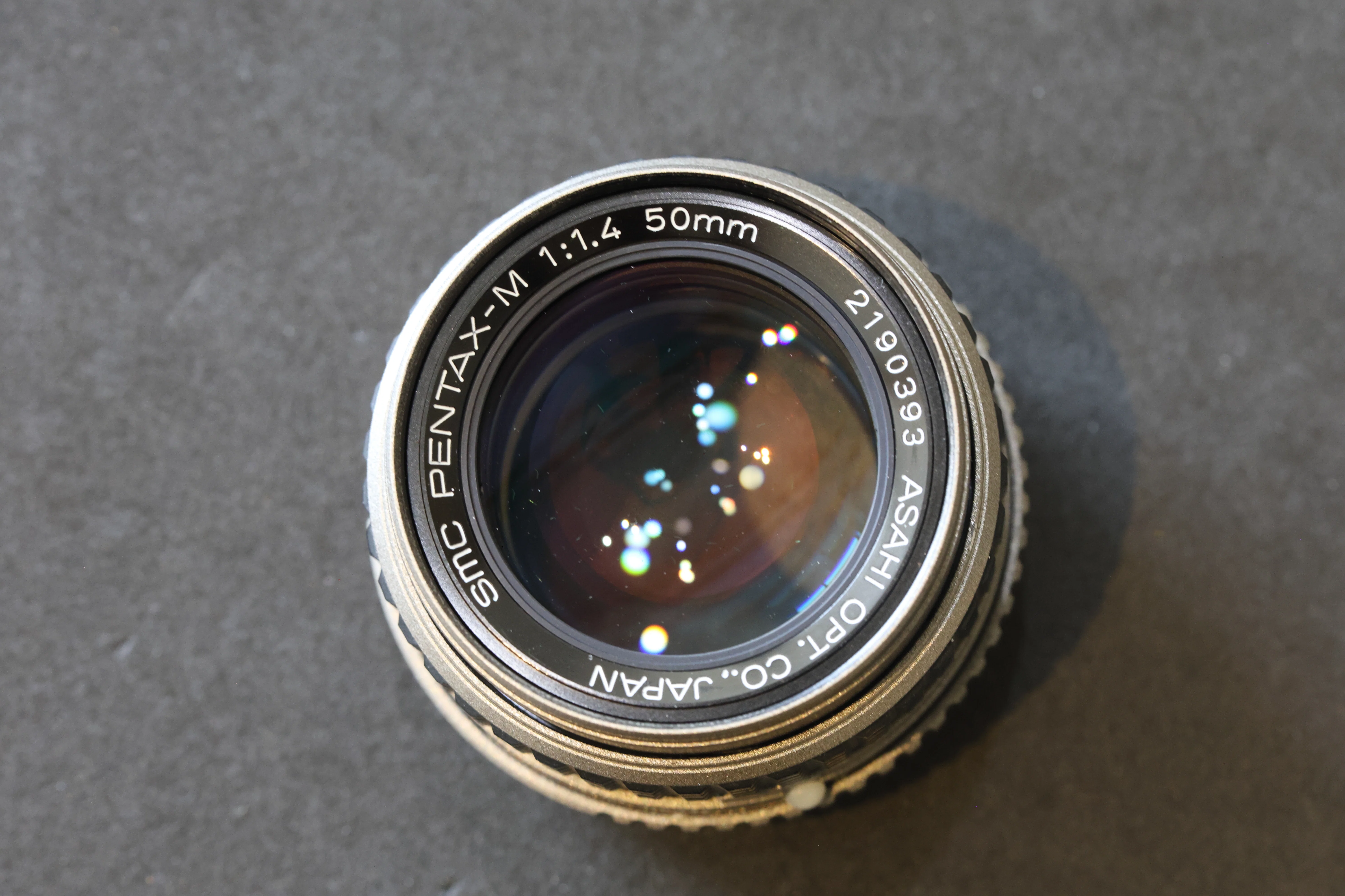M85L ASAHI PENTAX MX F1.7レンズ　並上級品　一部保証 ASAHI PENTAX MX Titan（レストア・再塗装）落札御礼｜ideal_squid6717