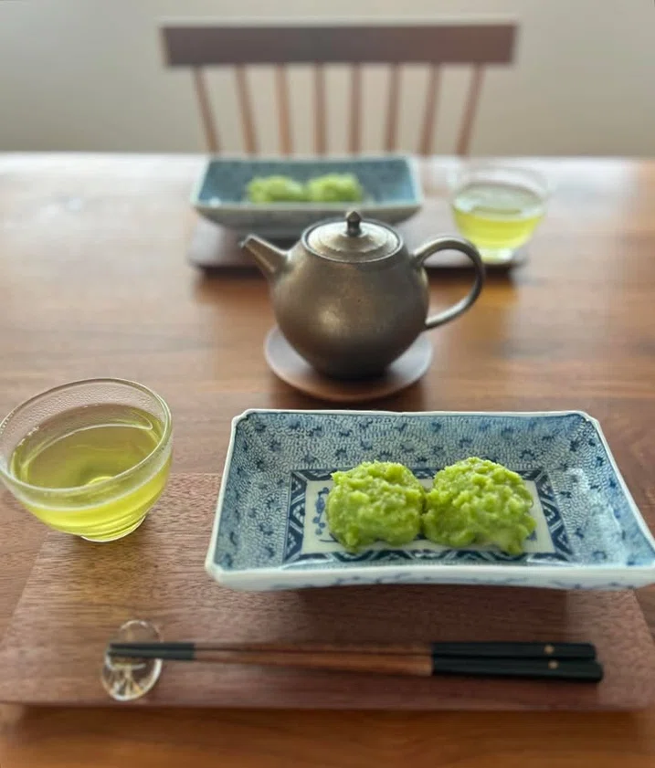 古伊万里｜微塵唐草の長皿｜ゆんたく