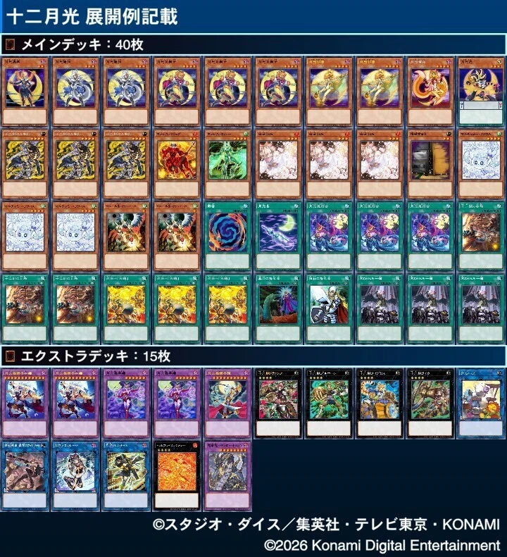遊戯王 月光(ムーンライト)×十二獣 MD 展開｜寛大
