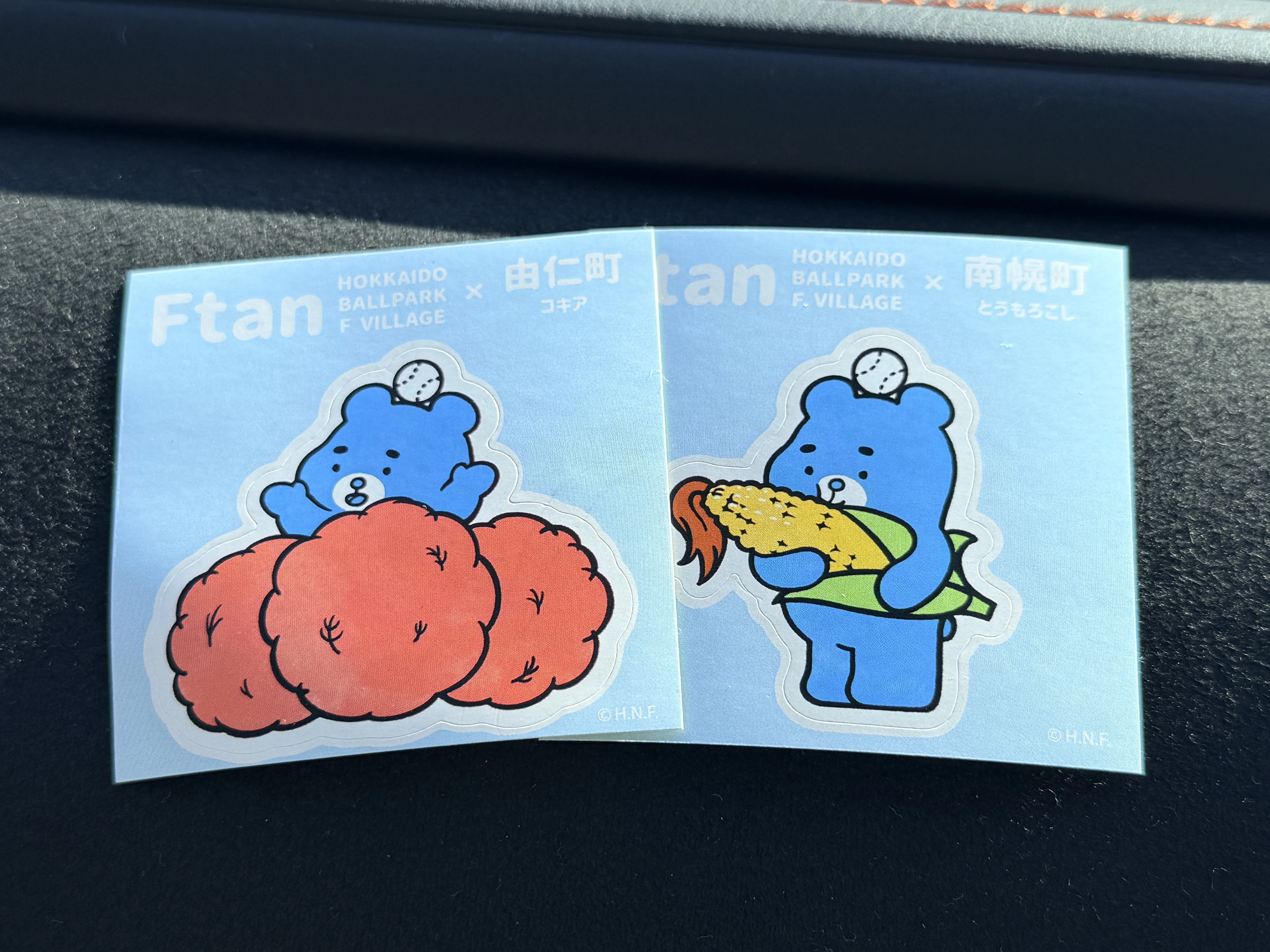 えふたんとめぐる！12市町 ステッカー 12種コンプリートセット えふたんと巡る！12市町 ぐるっとスタンプラリーに参加。2町を