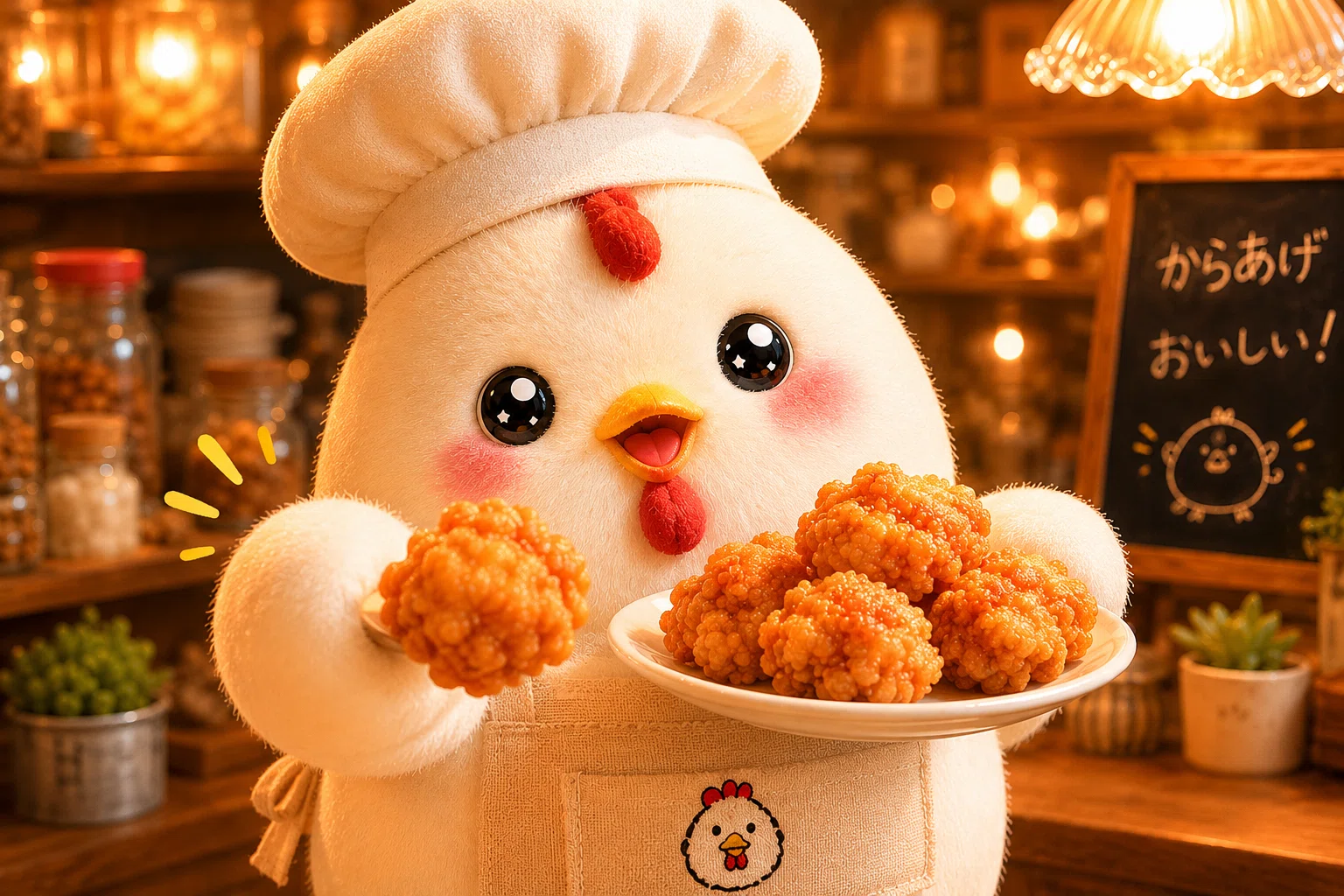 かみんぐすーん とりはからあげの生誕ひわ（ 仮 ）｜とりはからあげ