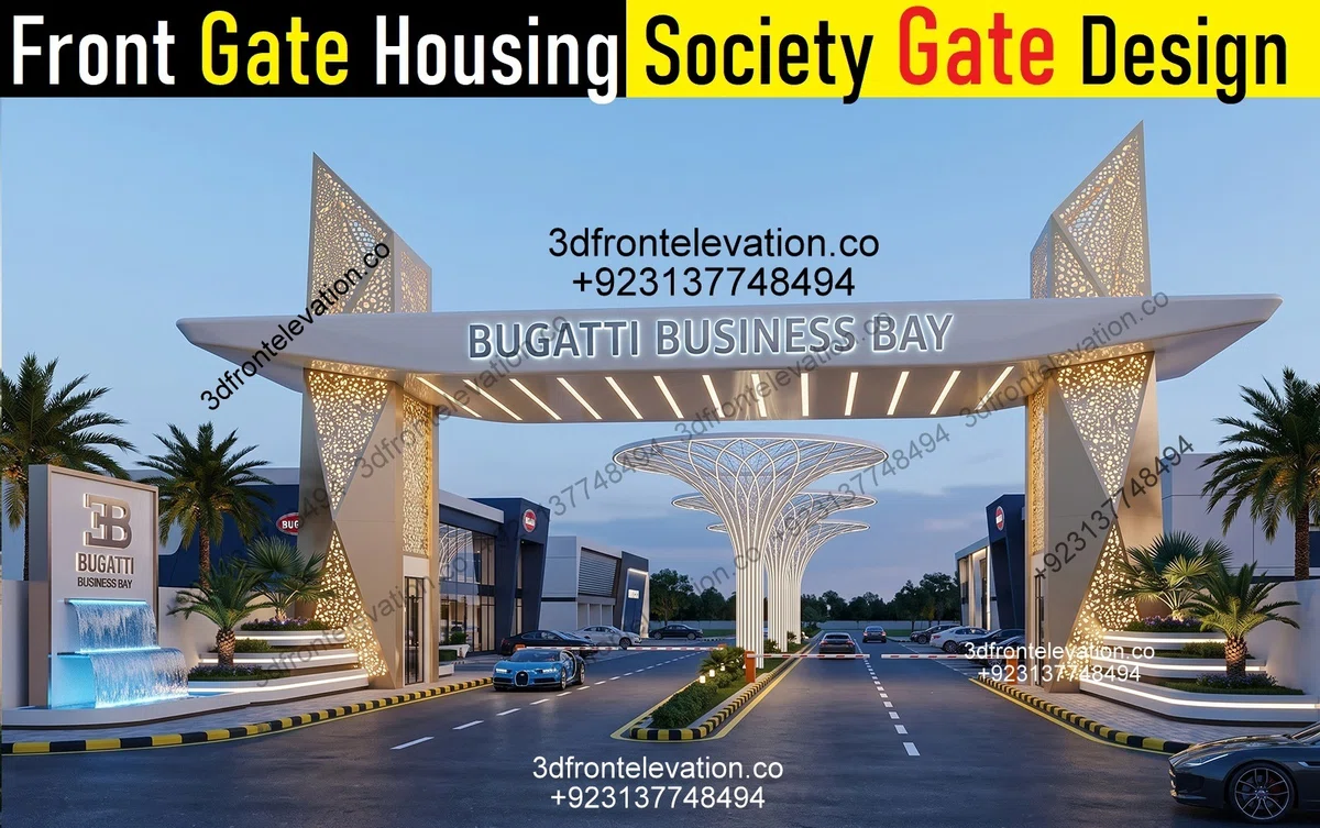Social Gate Design Next-Gen Front Gate Housing Society Gate Design Trends for 2026|Home ...