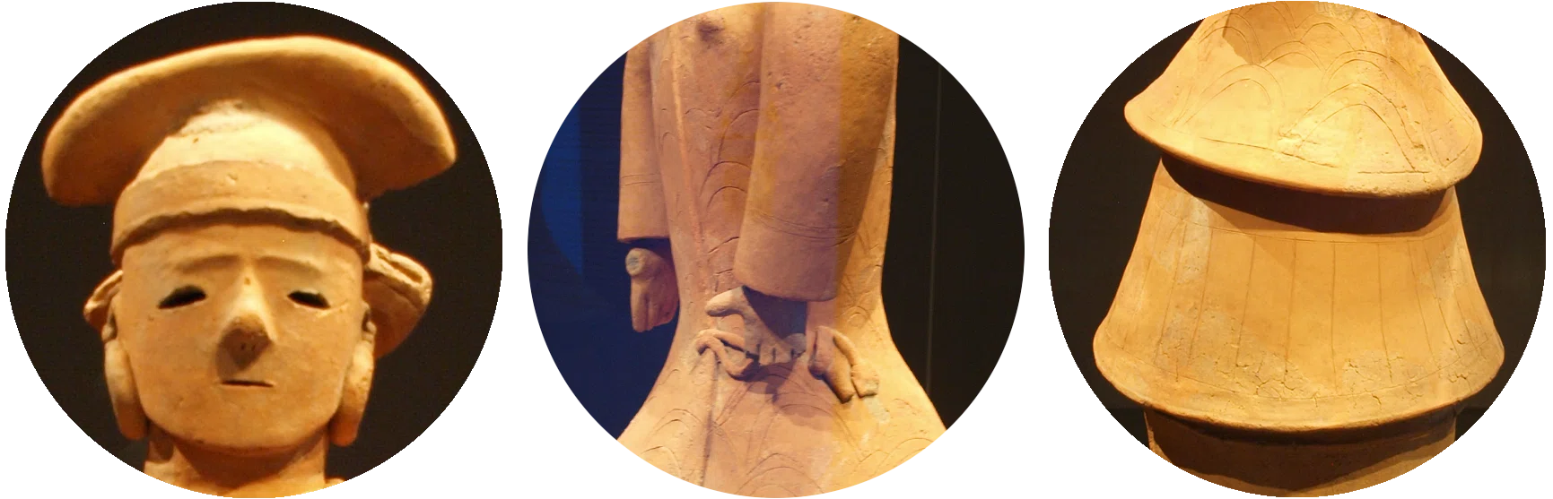 ただ今展示中①重要文化財《埴輪 盛装女子》古墳時代 6世紀 東京国立
